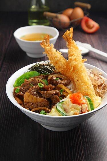 Teppanyaki Omu Curry Rice & Donburi