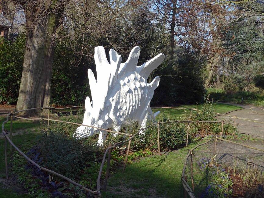 Stegosaurus en Allosaurus