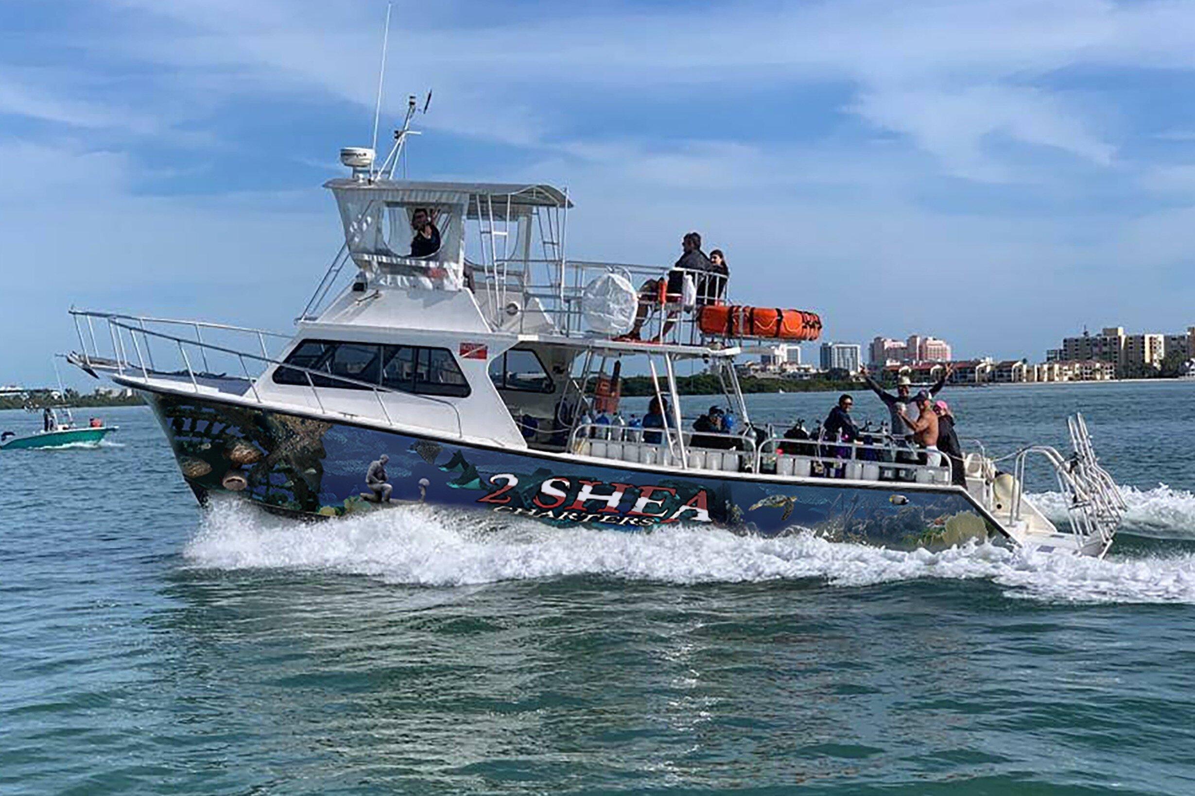 Clearwater Sunset Boat