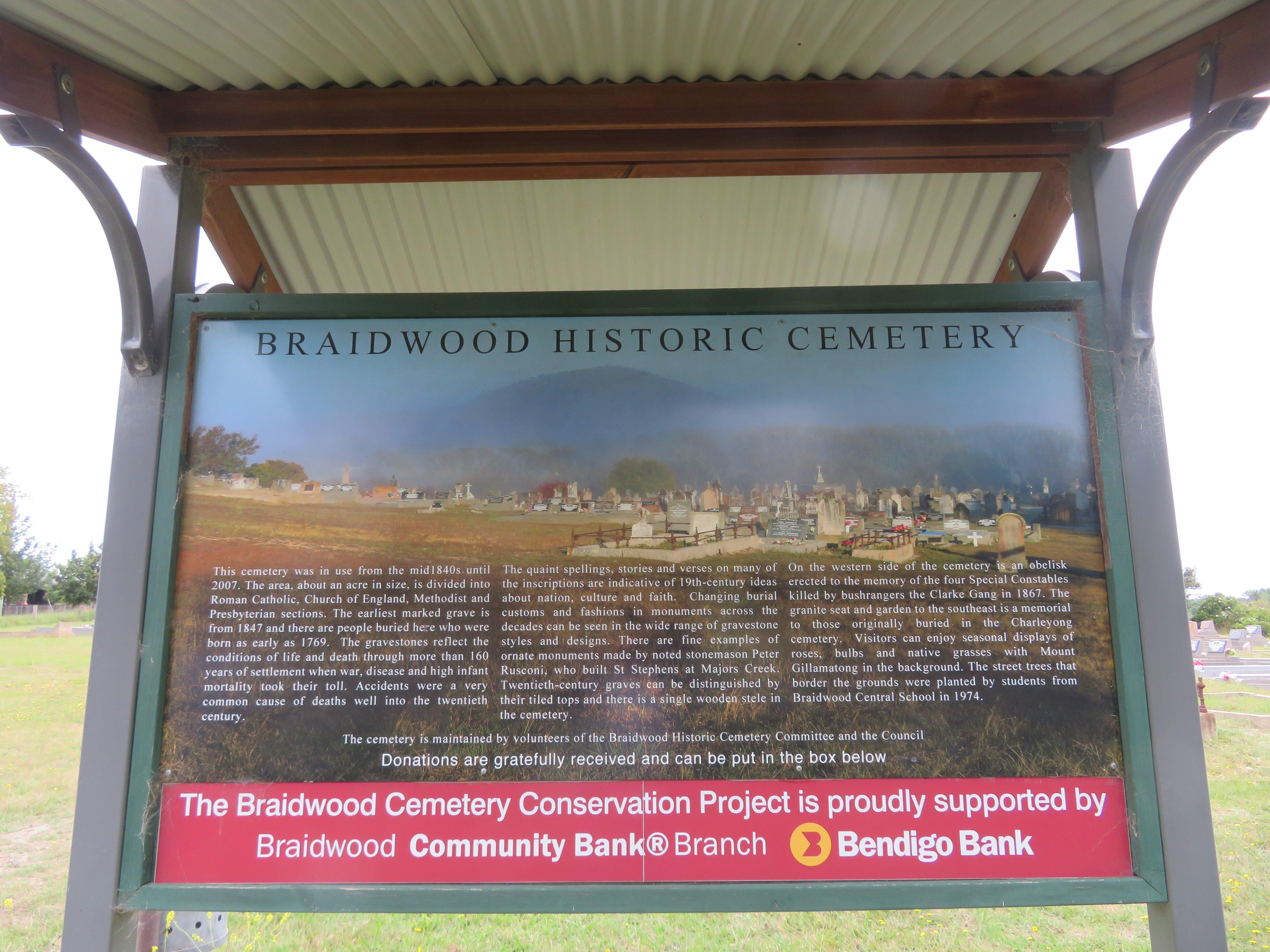Braidwood Historical Cemetery