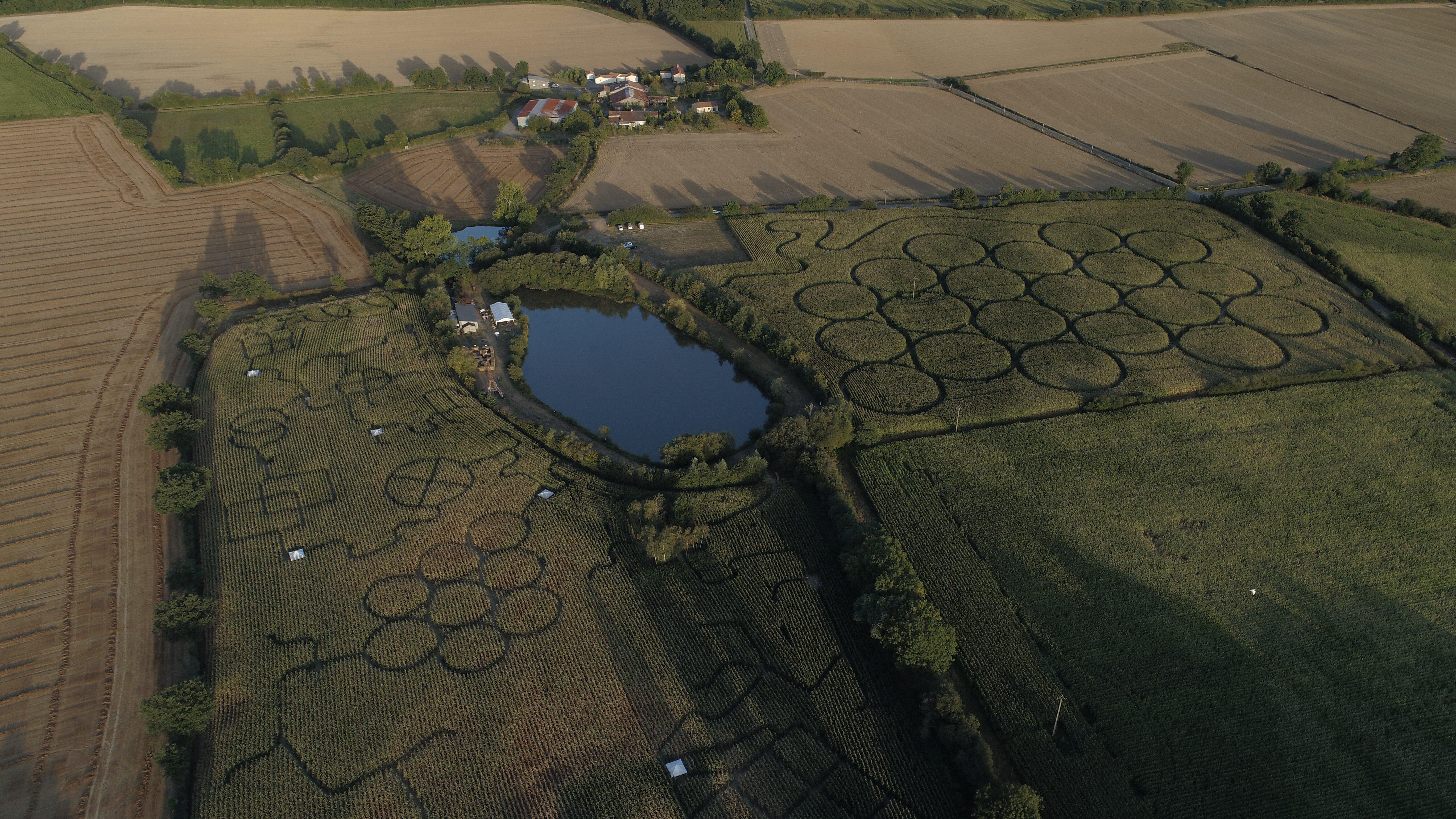 Labyrinthe en Vendee Vallee