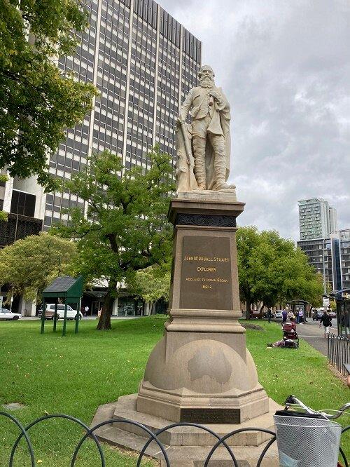 John McDouall Stuart Statue