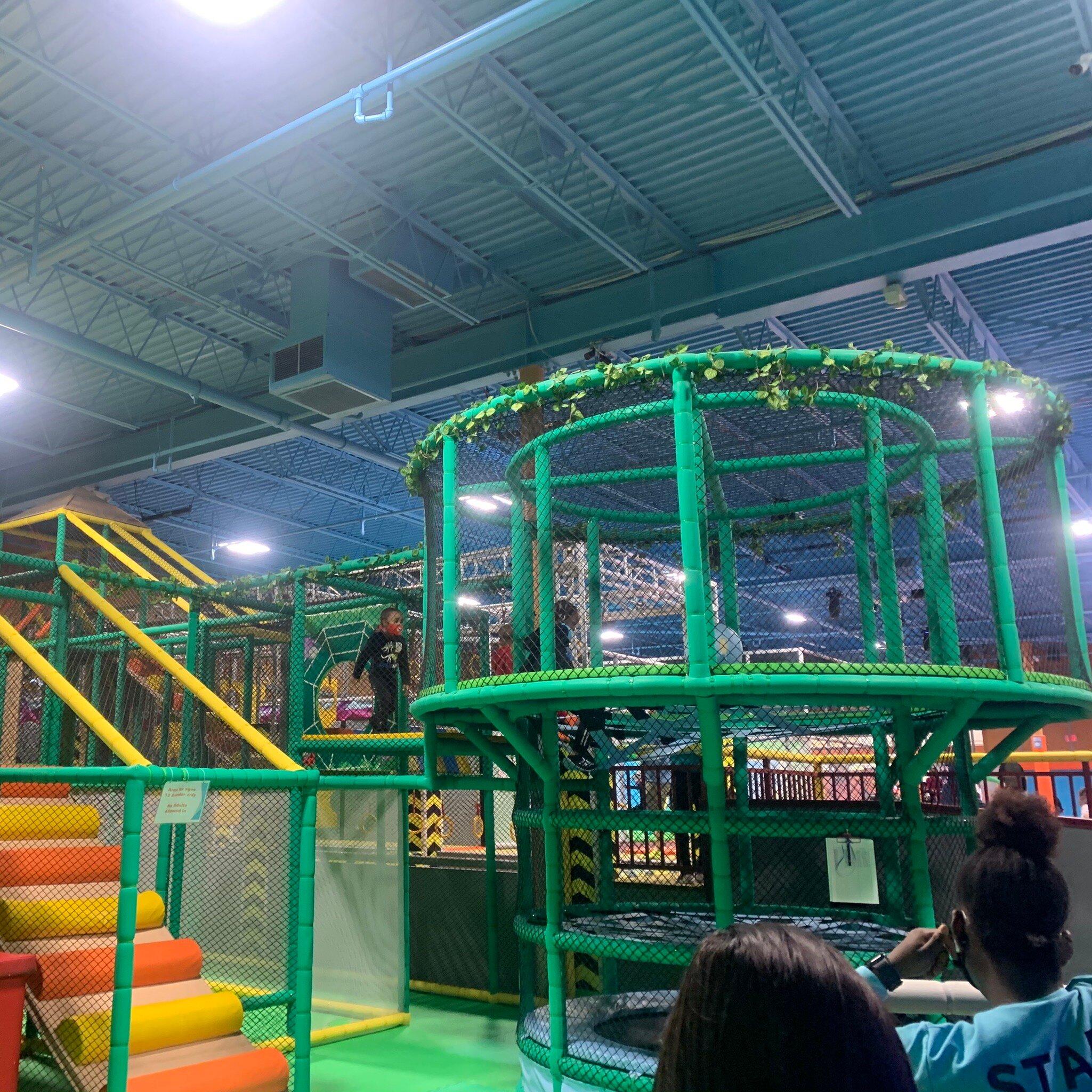 Fun In Trampoline Park