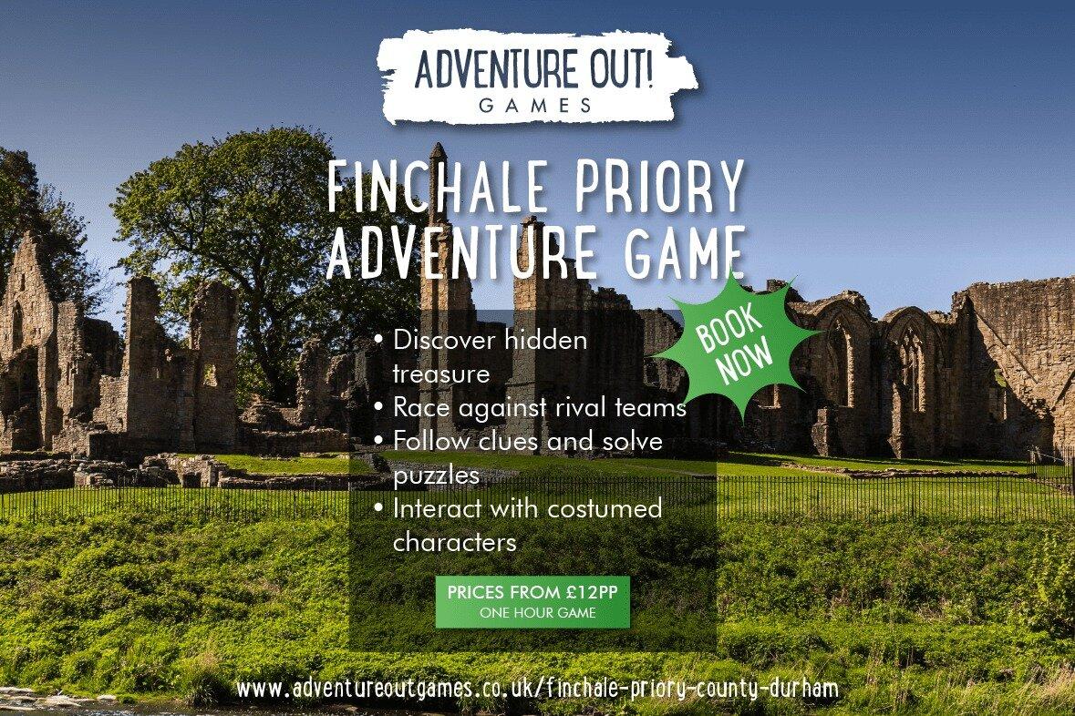 Adventure Out Game Finchale Priory