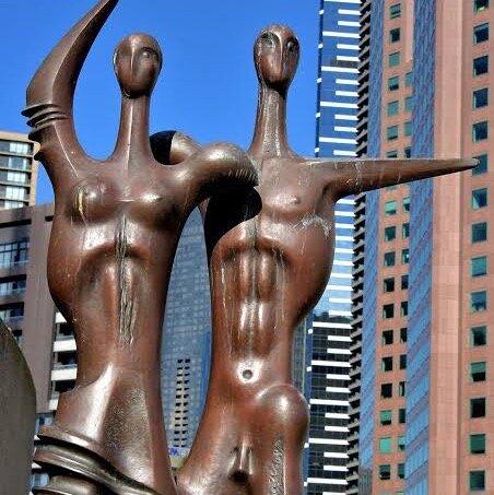 Family Of Man Statue