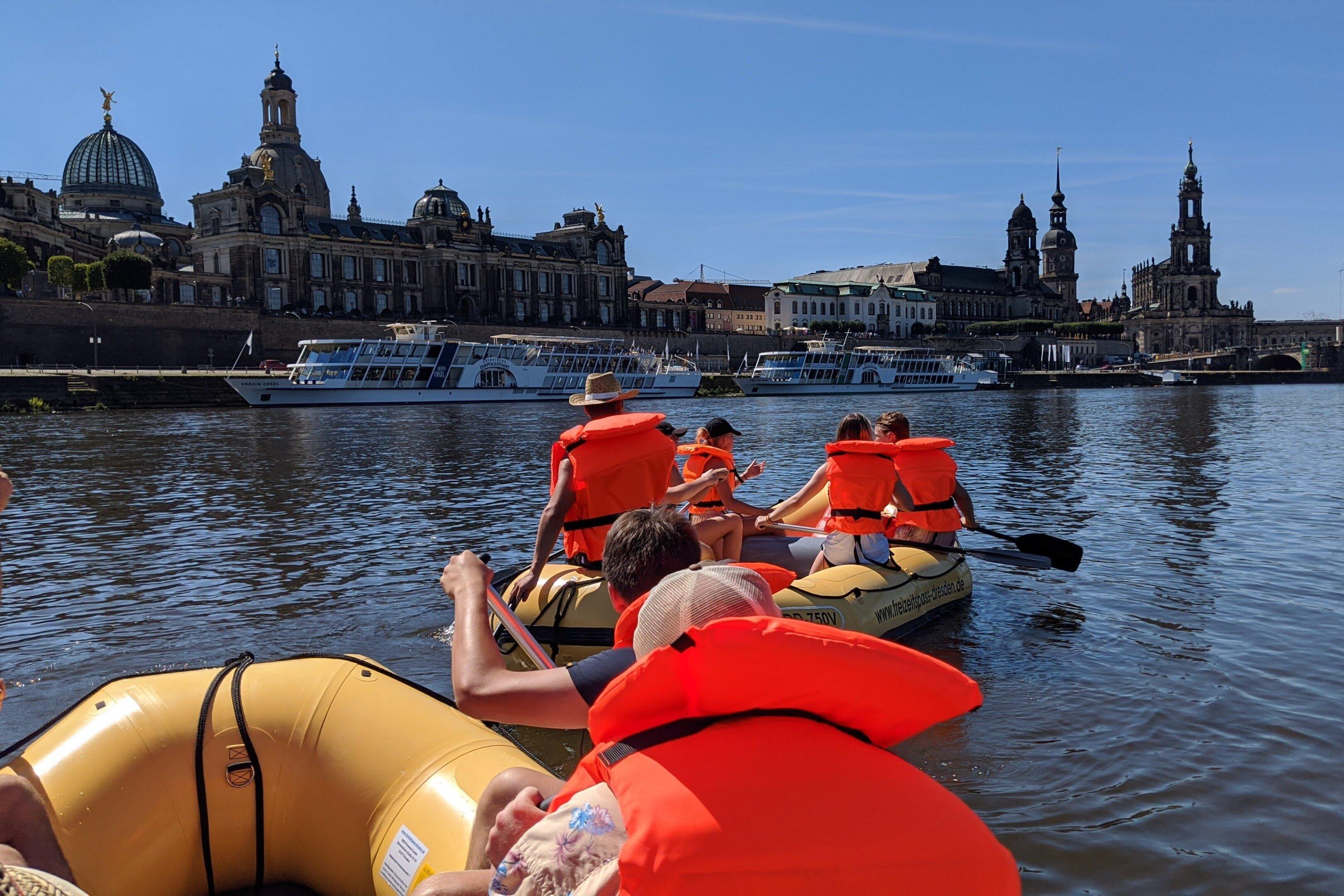 FreizeitSpass Dresden - Deine Schlauchboottouren durch Dresden!