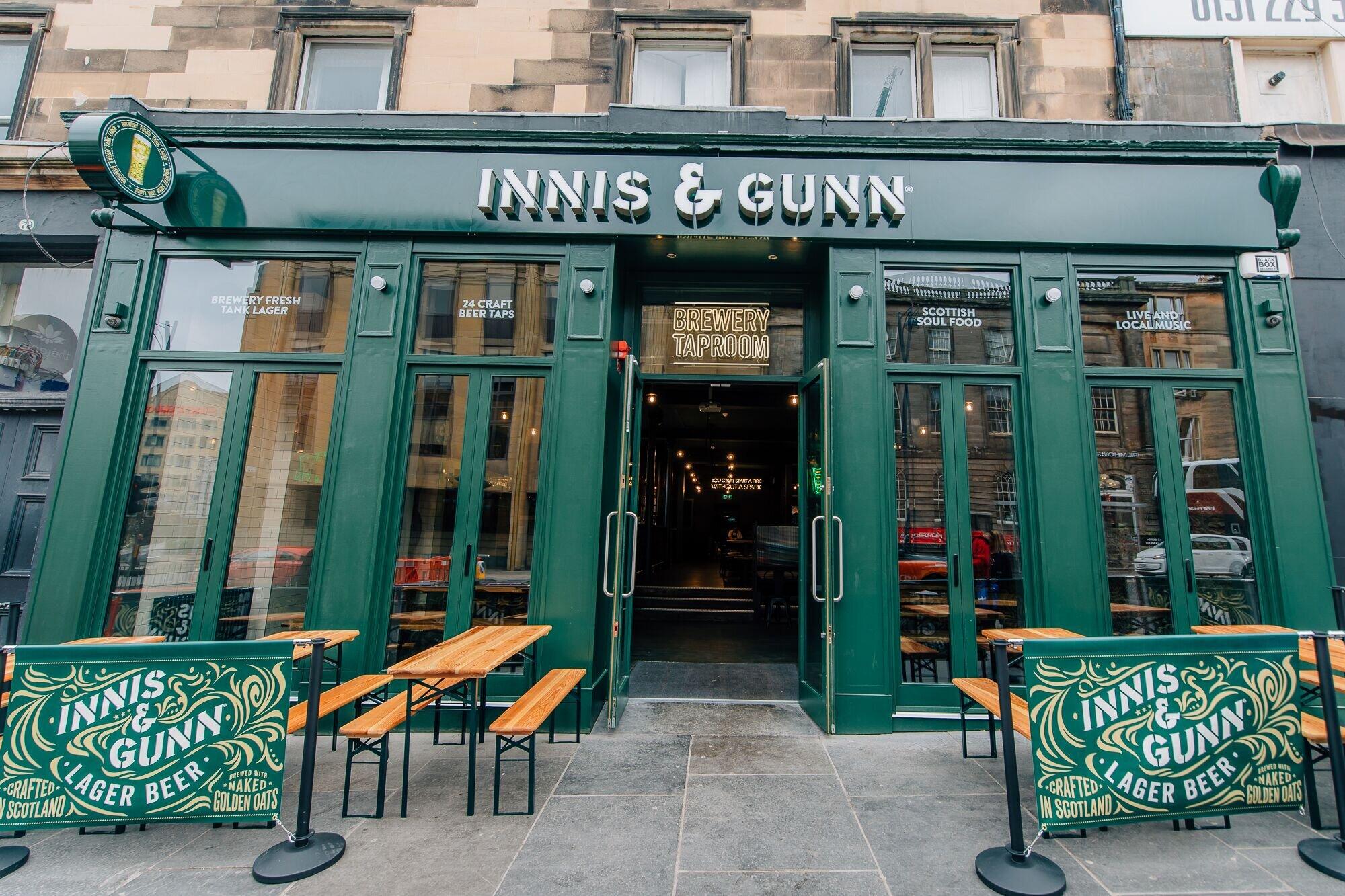 Innis & Gunn Brewery Taproom Lothian Road