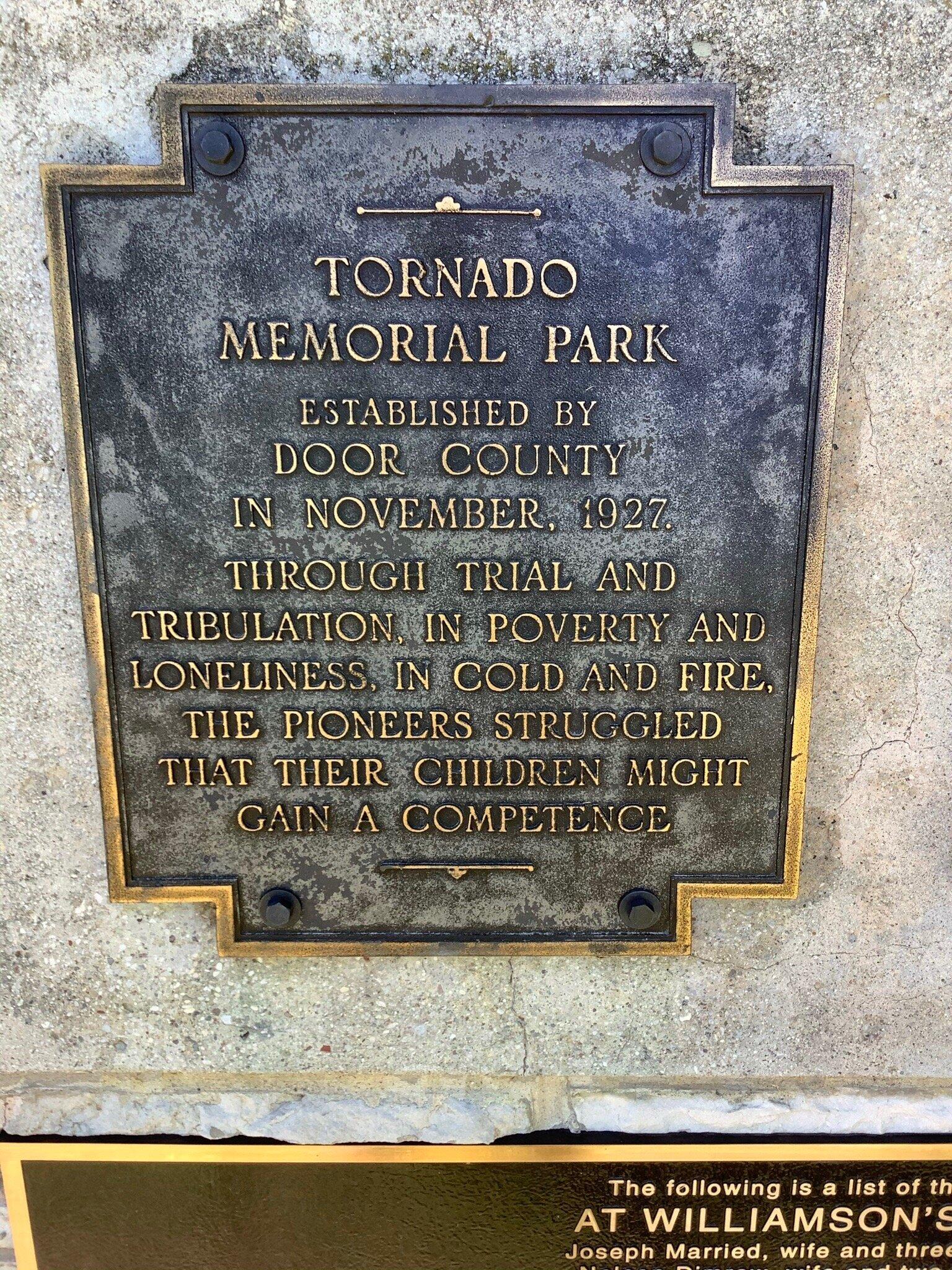 Tornado Memorial County Park