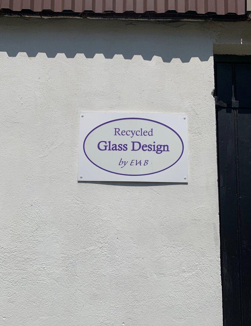 Reccled Glass design