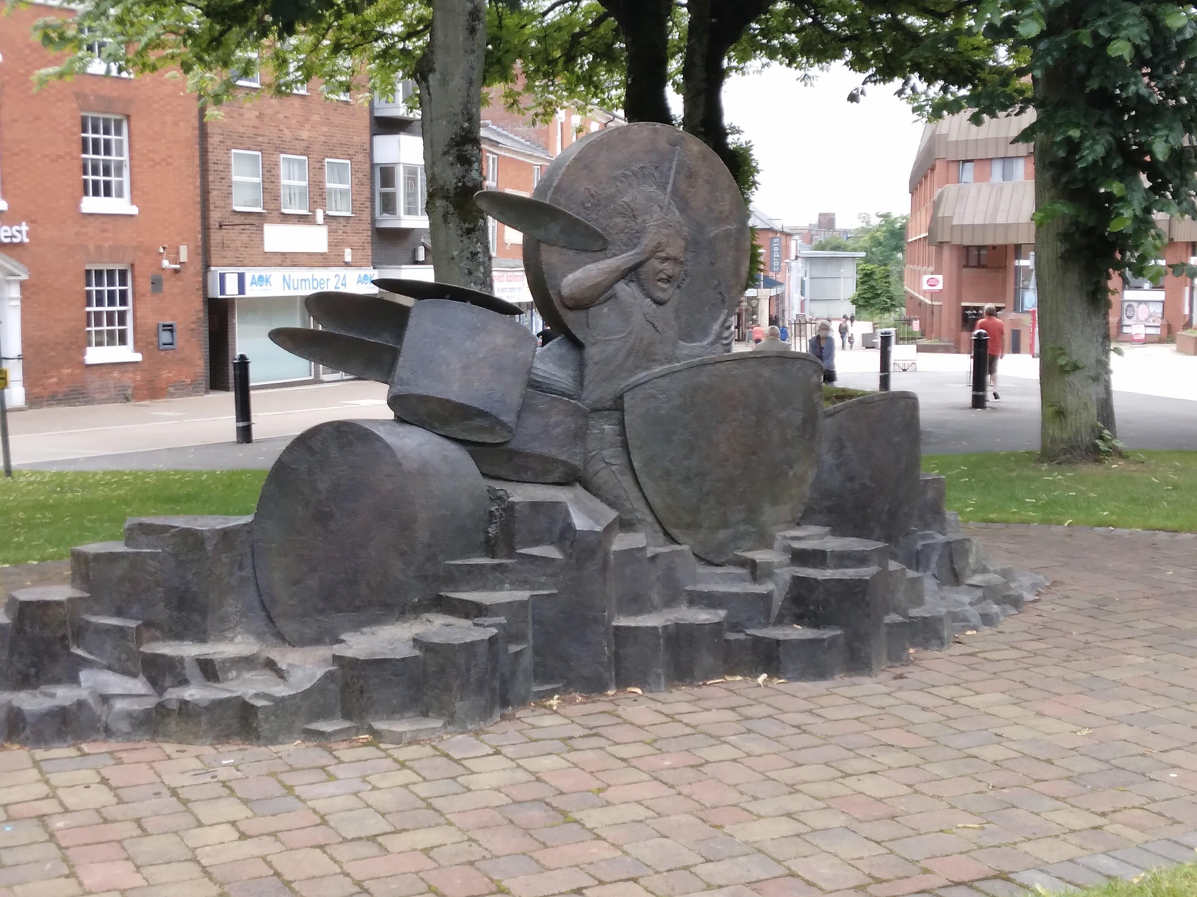 John Bonham Memorial Statue