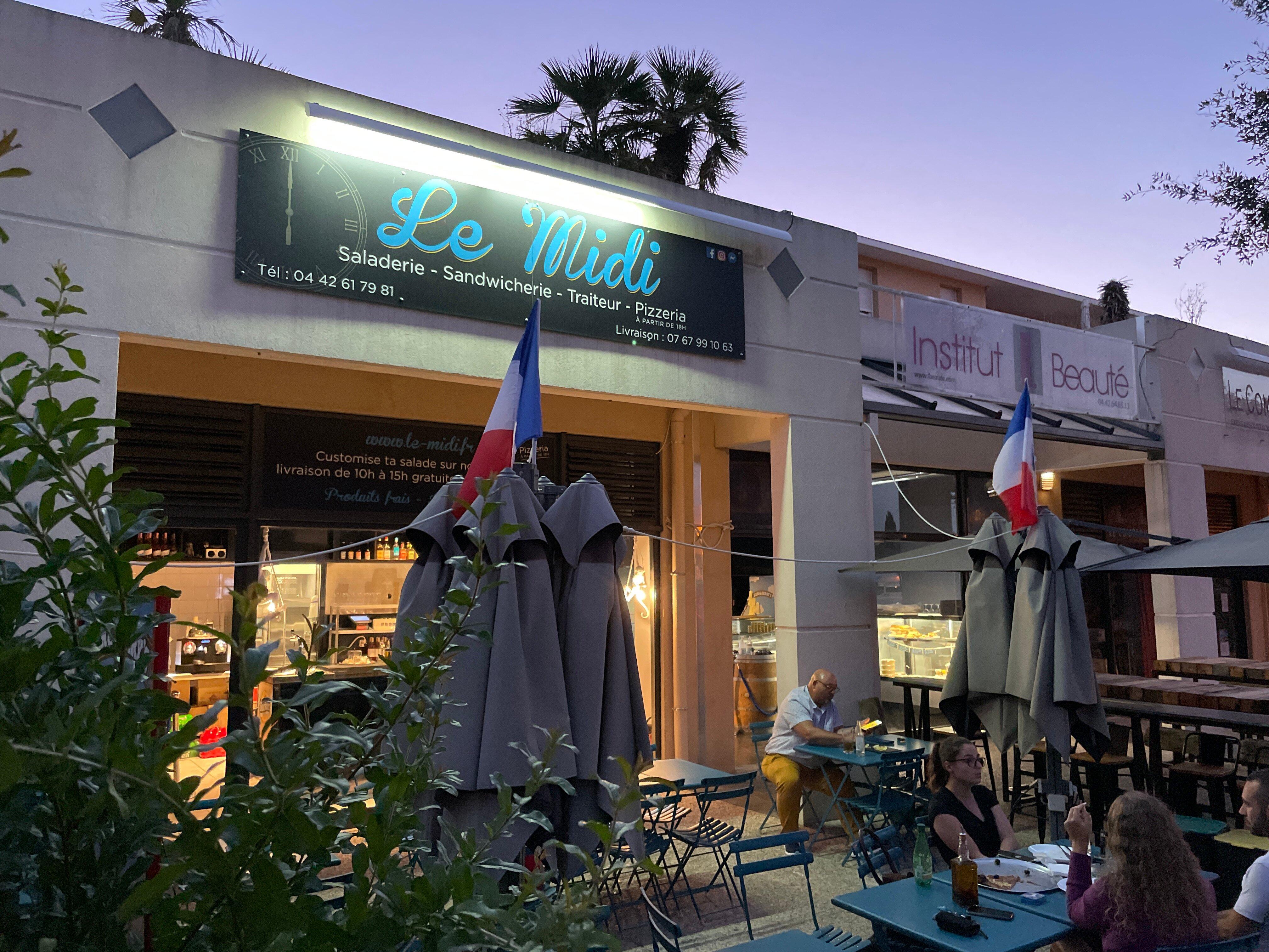 Le Midi Pizzeria Sandwicherie Saladerie Traiteur