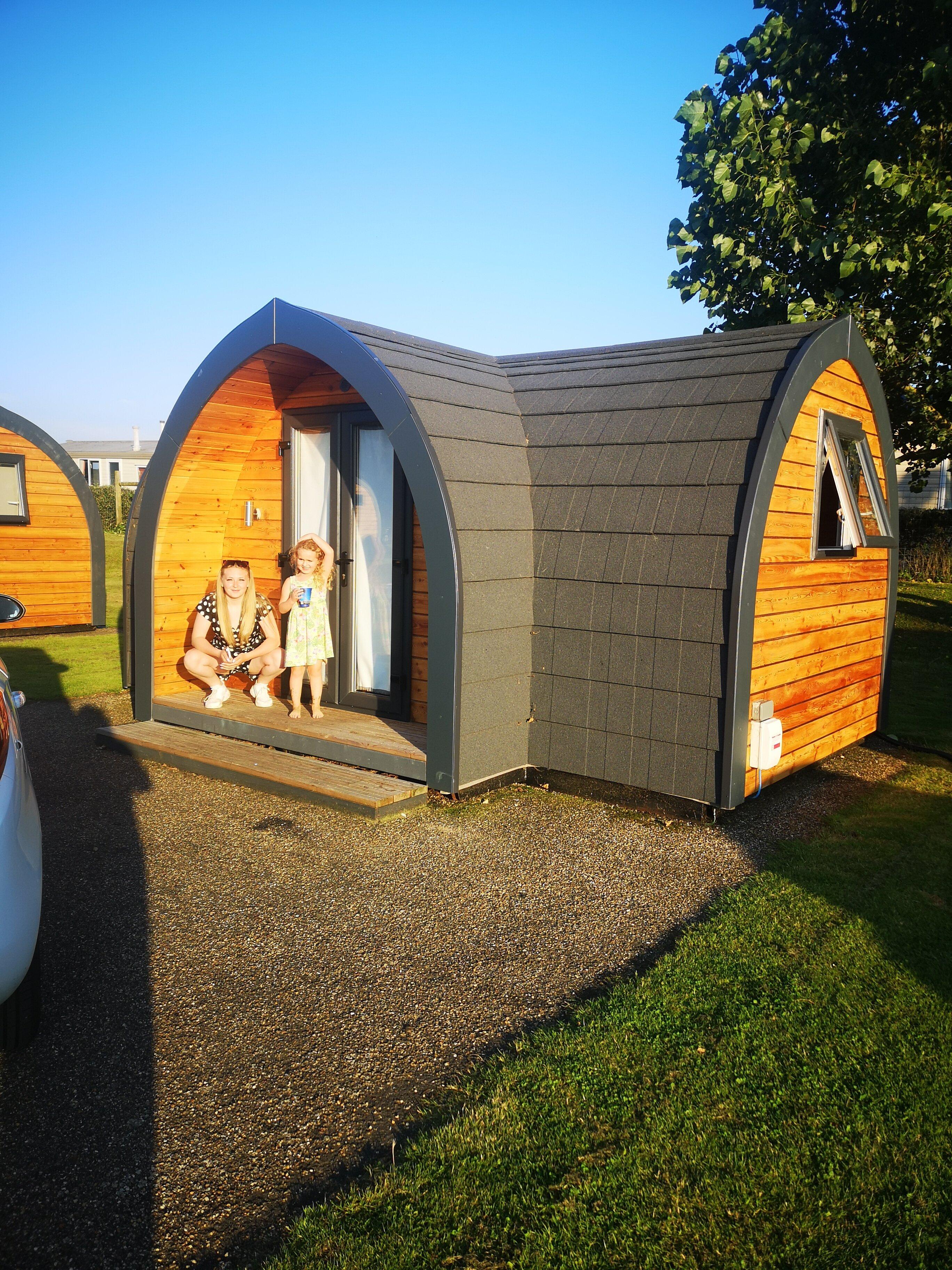 Camping Pods, West Mersea Holiday Park
