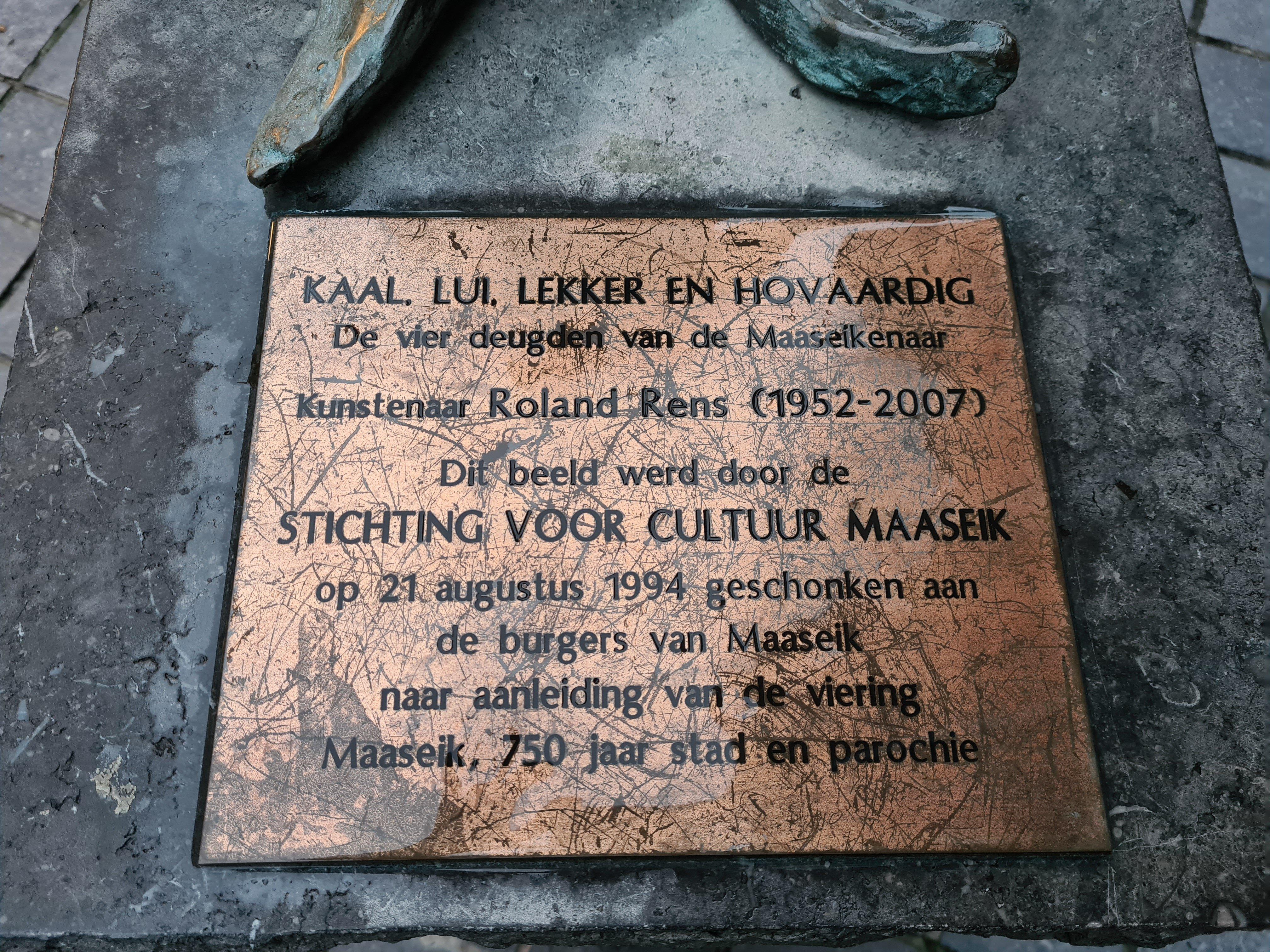 Kaal, Lui, Lekker En Hovaardig