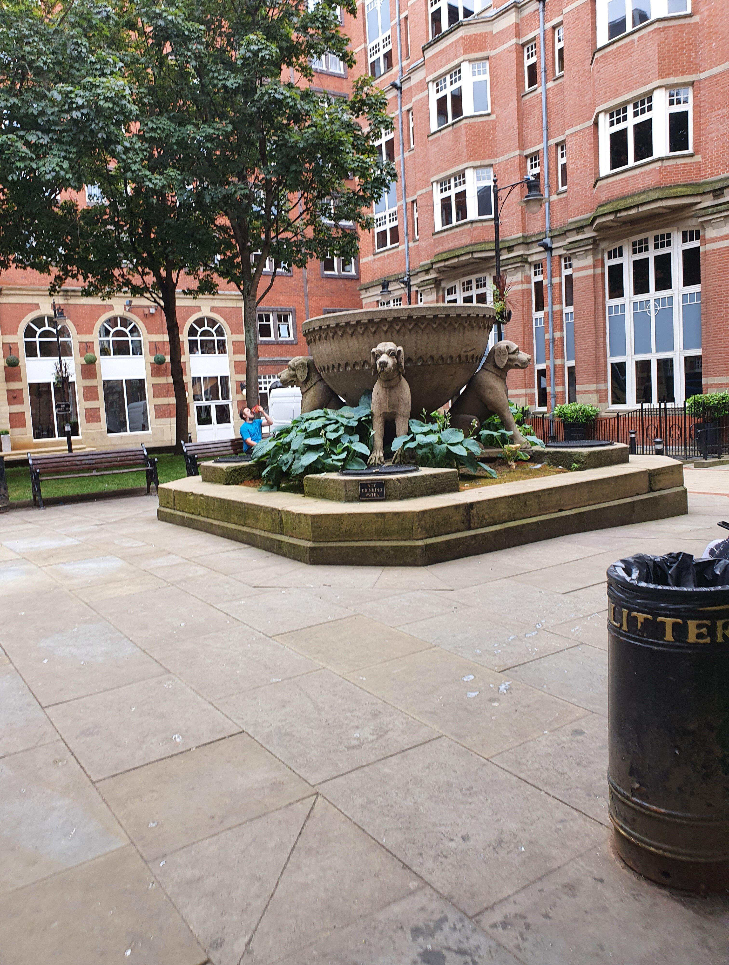 The Talbot Hounds Fountain