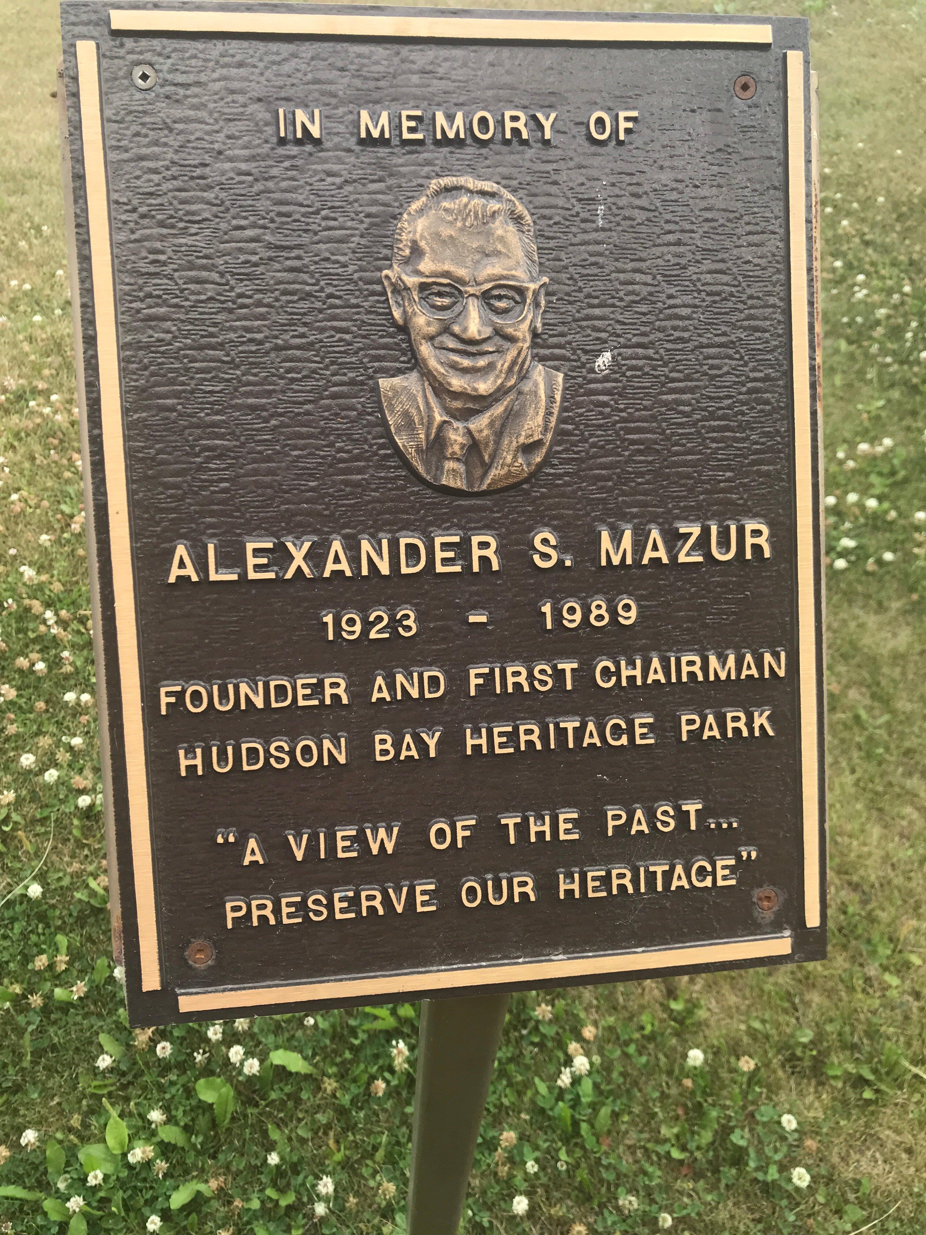 Al Mazur Memorial Heritage Park