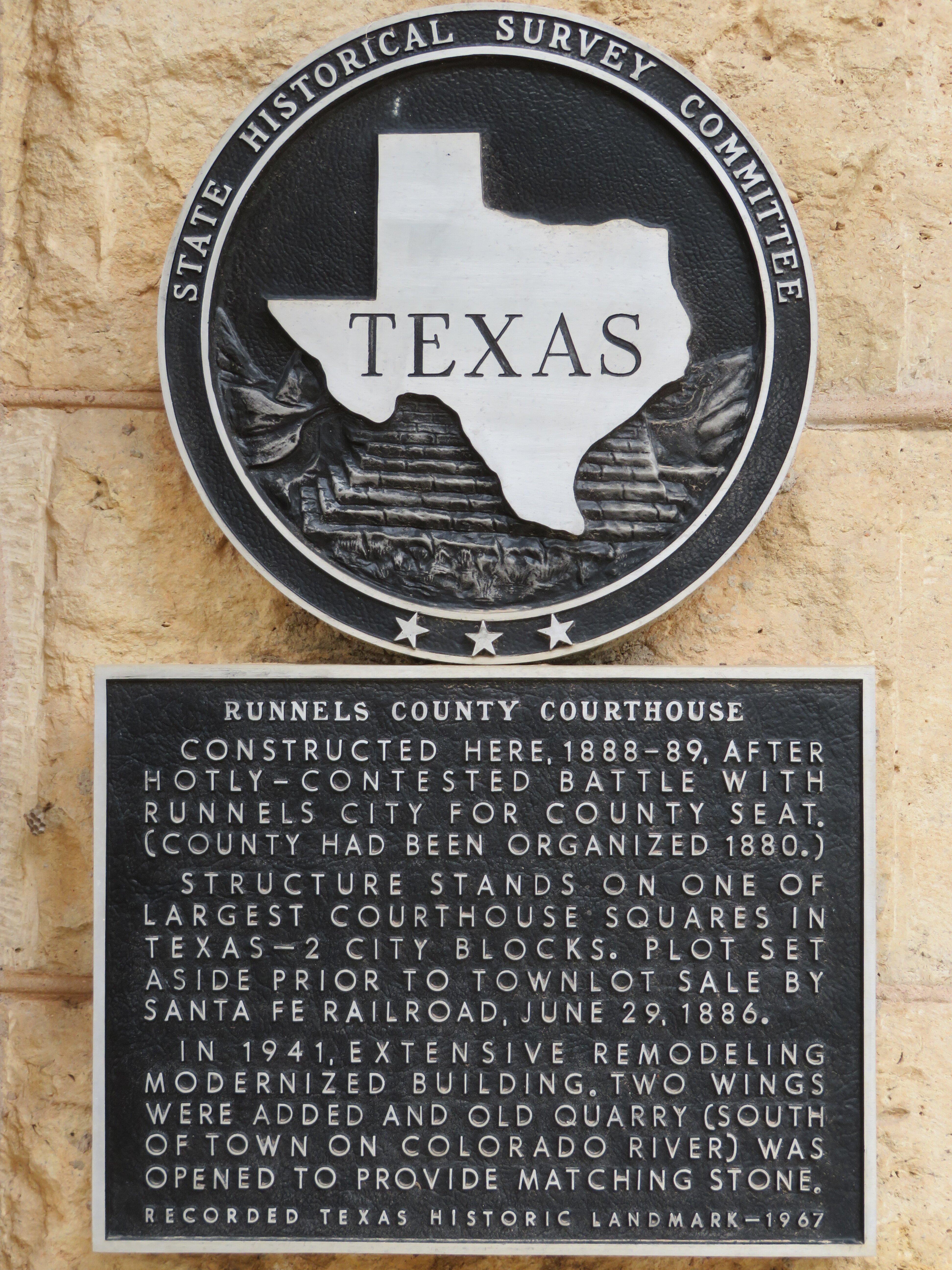 Runnels County Courthouse