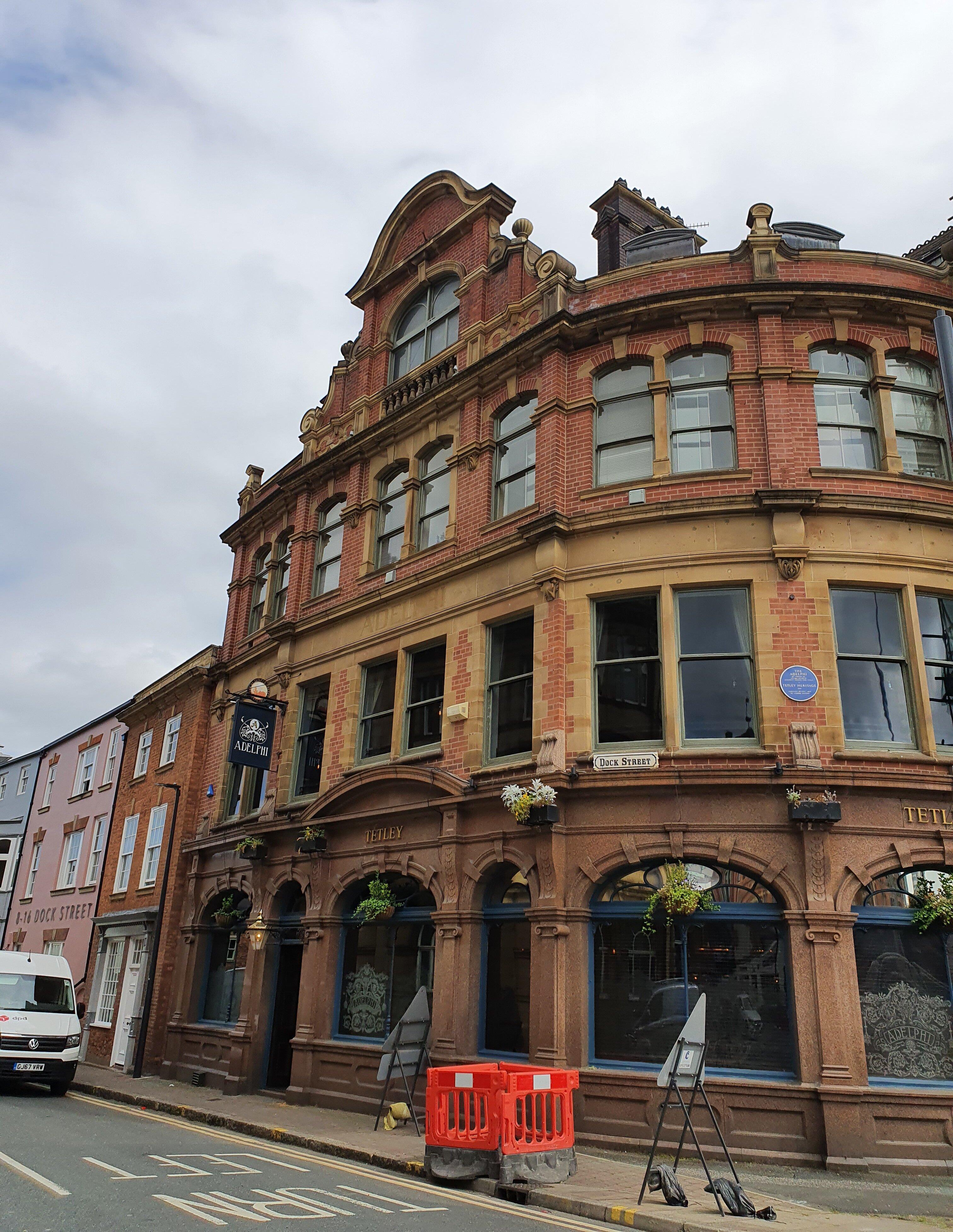 Adelphi Blue Plaque
