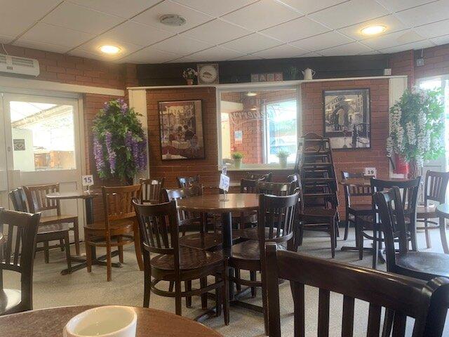 Blueberry coffee shop