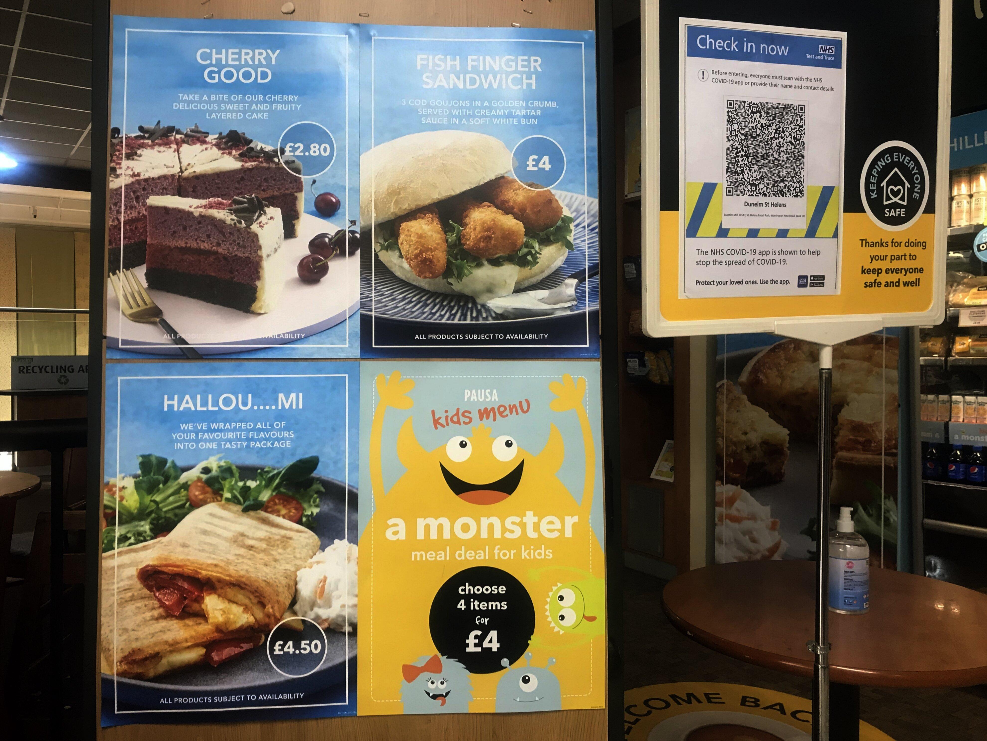 Dunelm Mill Pausa Cafe