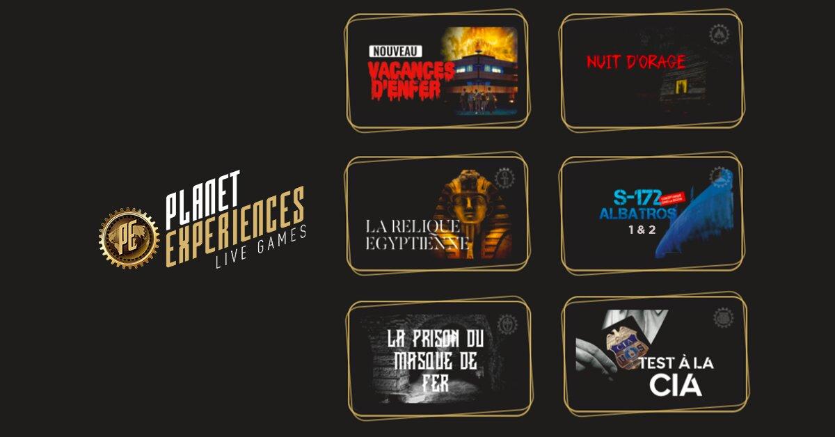 Planet Experiences Escape-Game