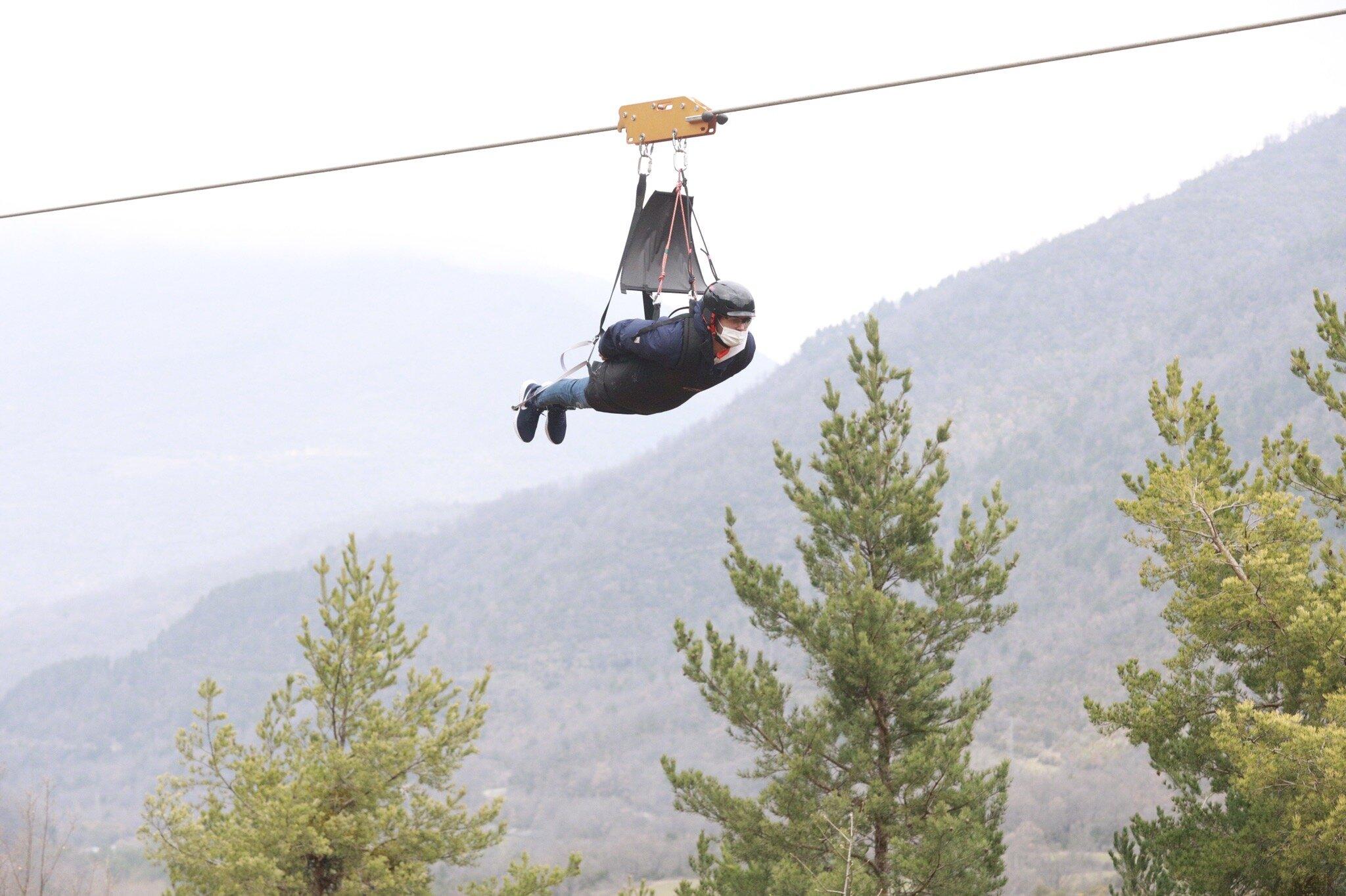 Tirolina Ordesa Pirineo