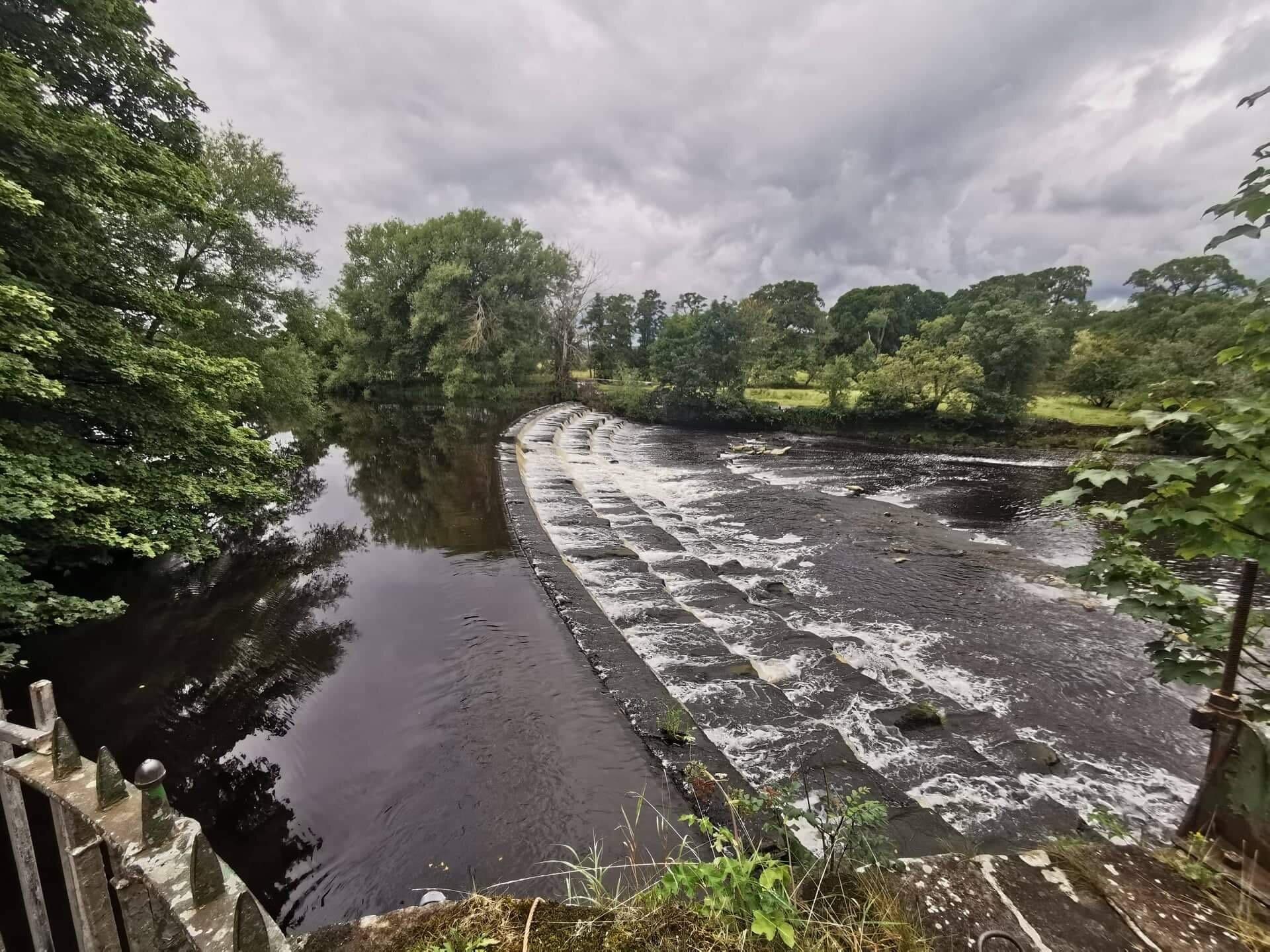 Burley Weir And Stepping Stones