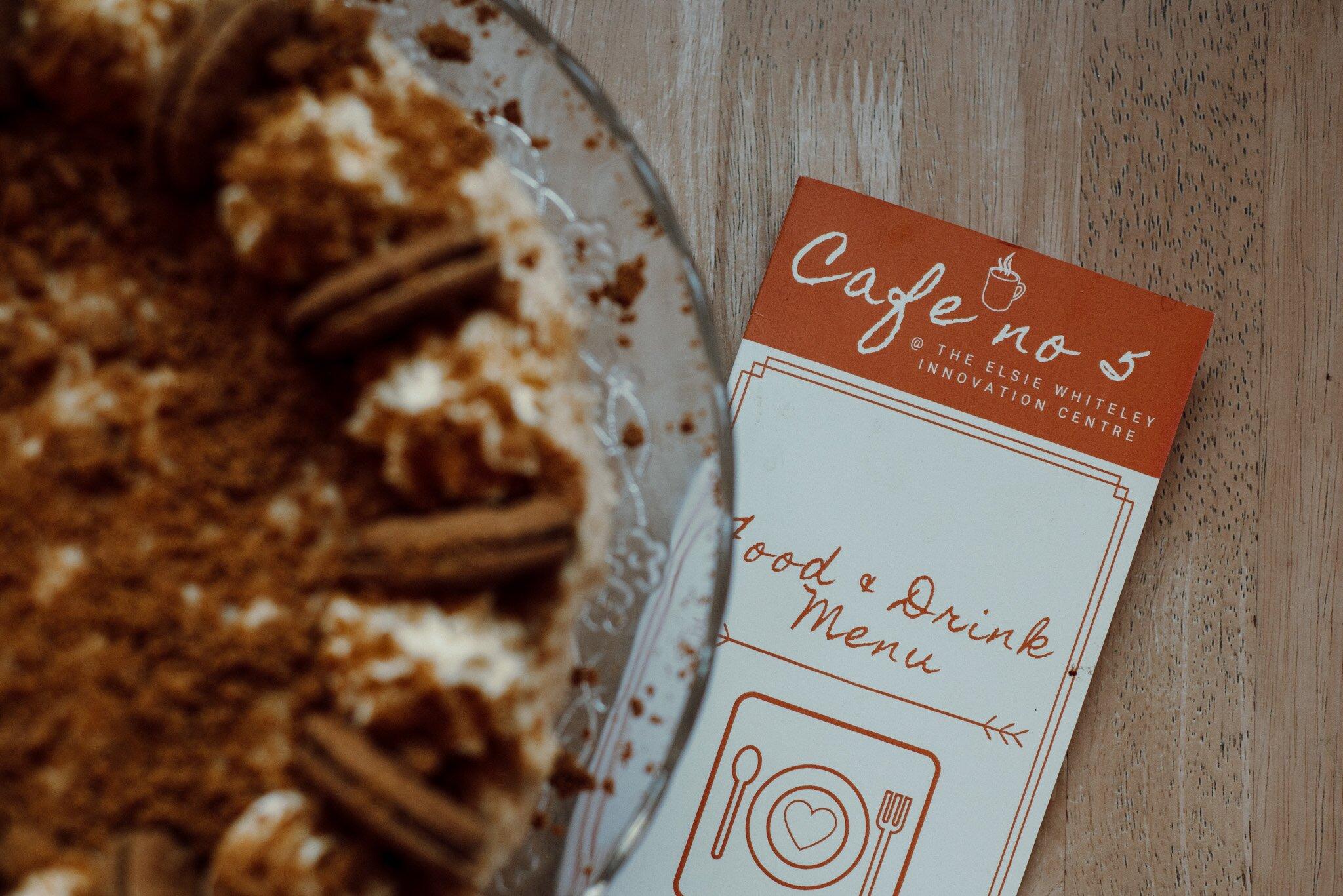 Cafe No 5 at The Elsie Whiteley Innovation Centre