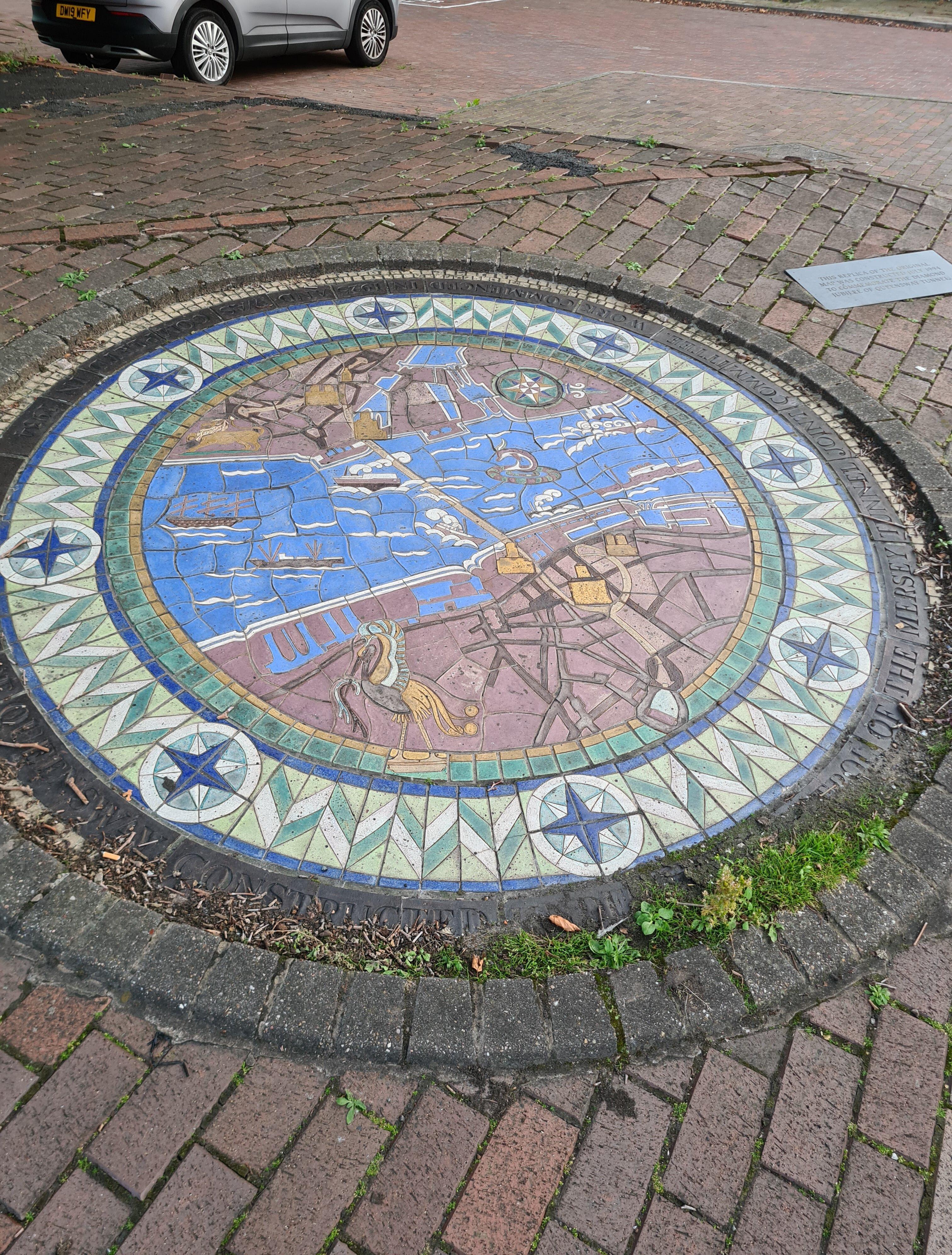 Queensway Tunnel Mural Monument