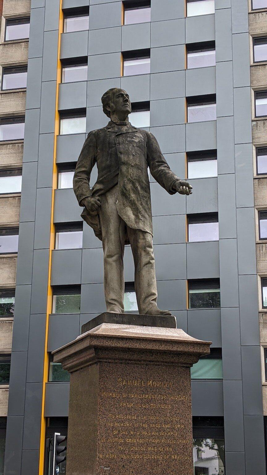 Statue Of Samuel Morley