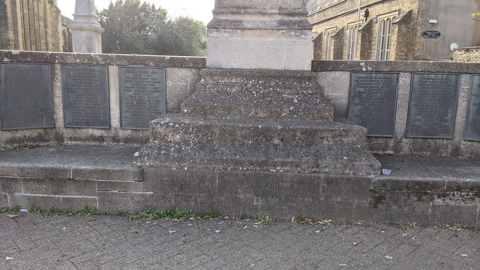 Bridport Column Of Rememberance