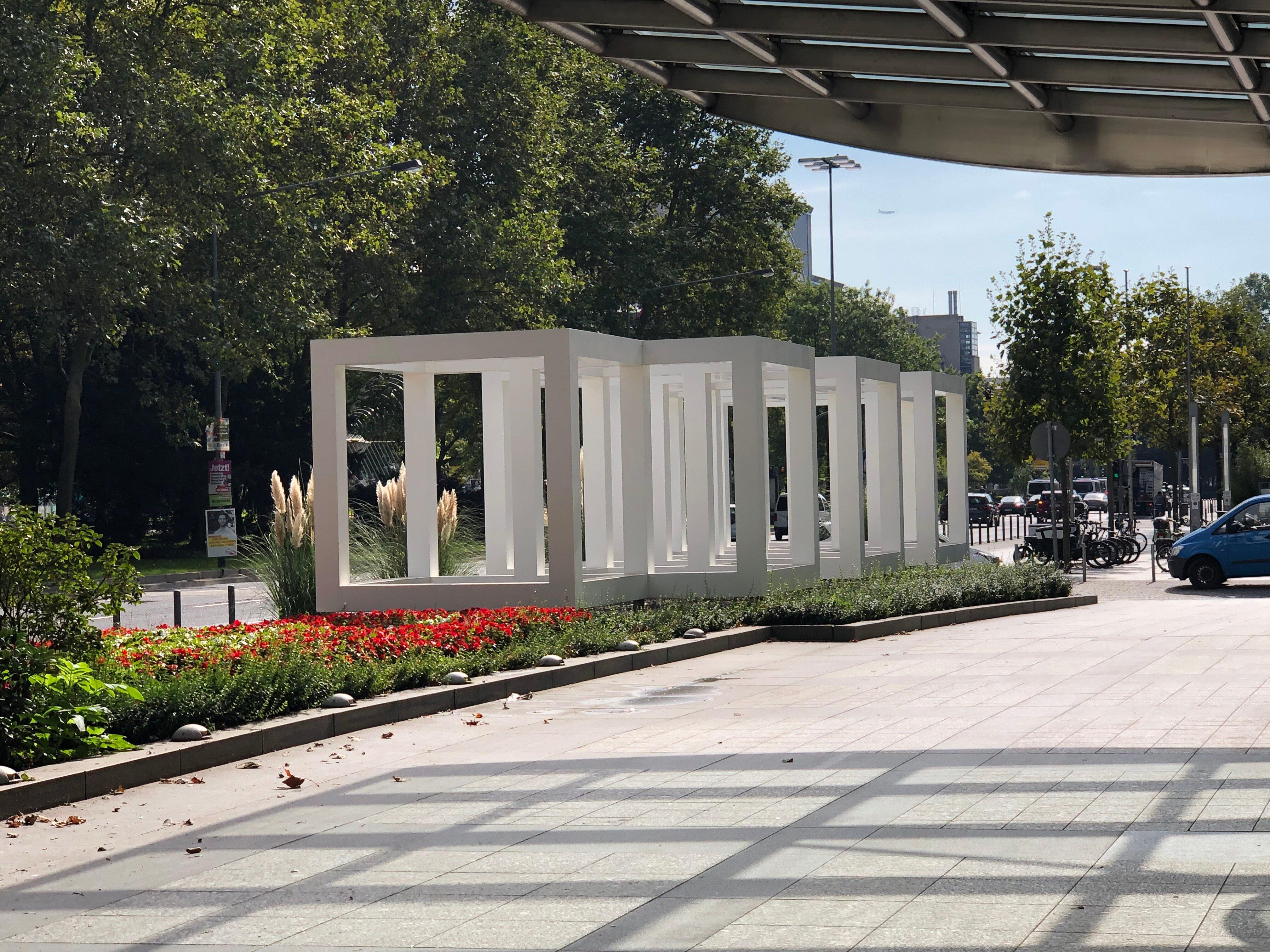 Skulptur "open Cubes"