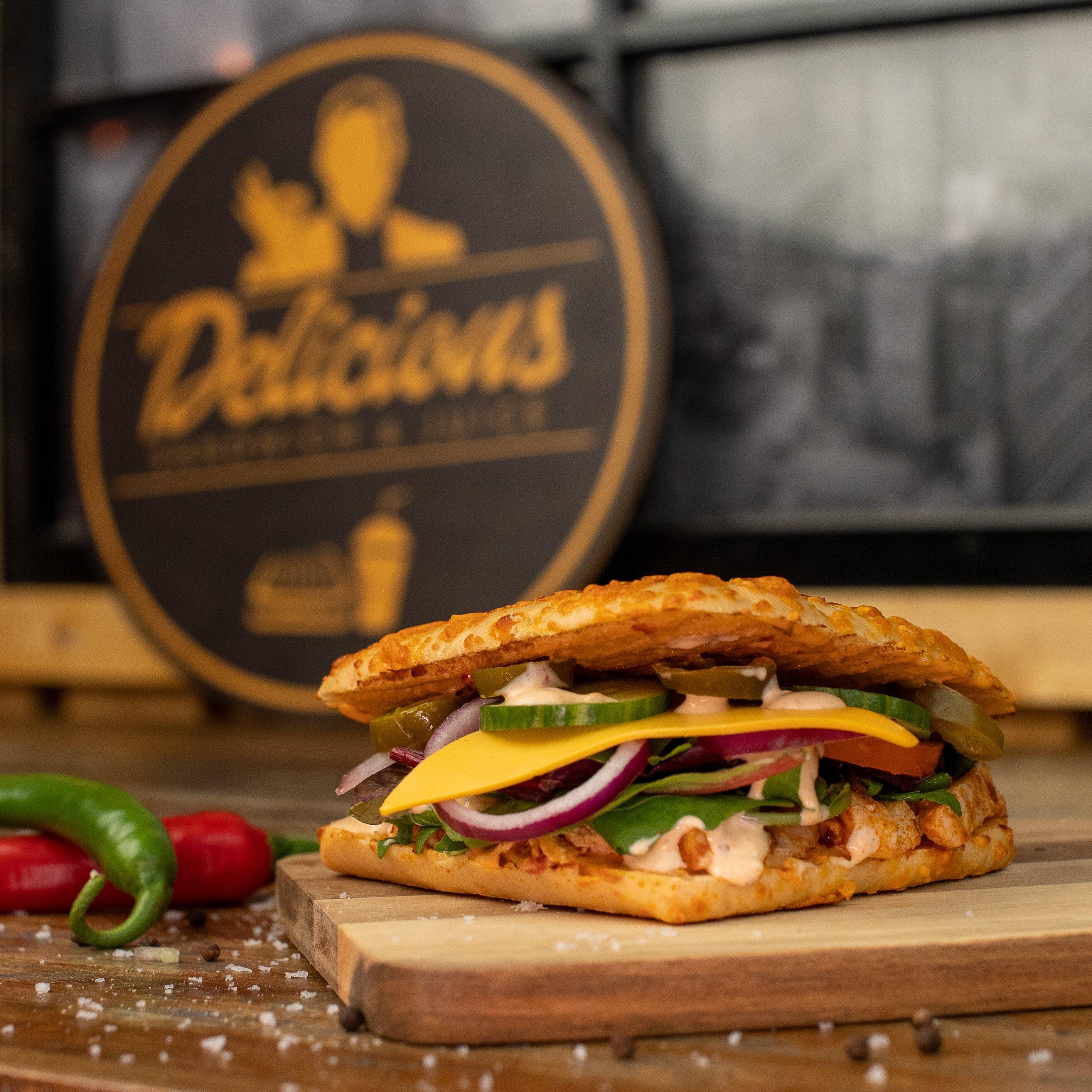 Delicious Sandwich & Juice