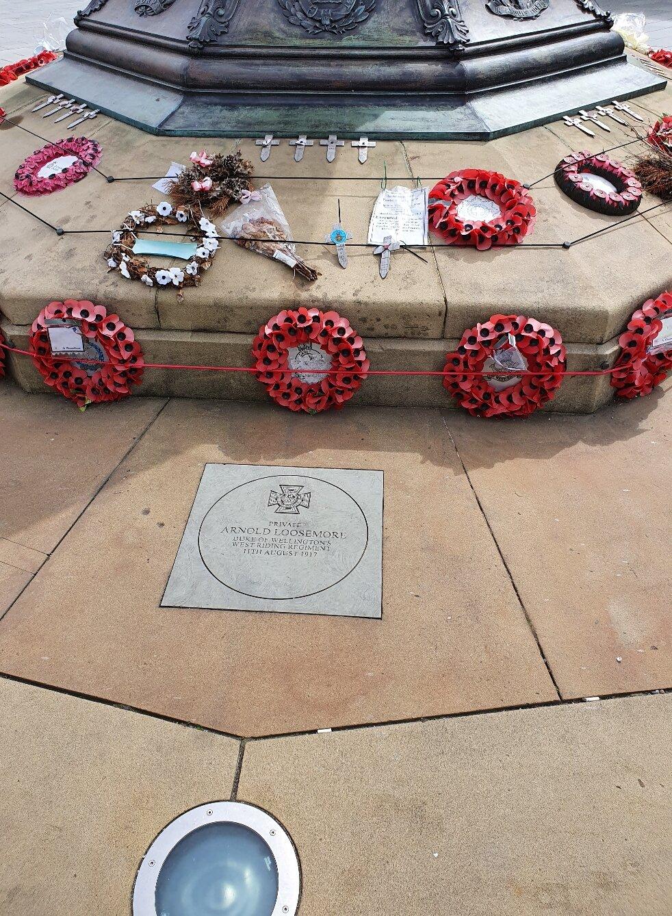 Private Arnold Loosemore Memorial