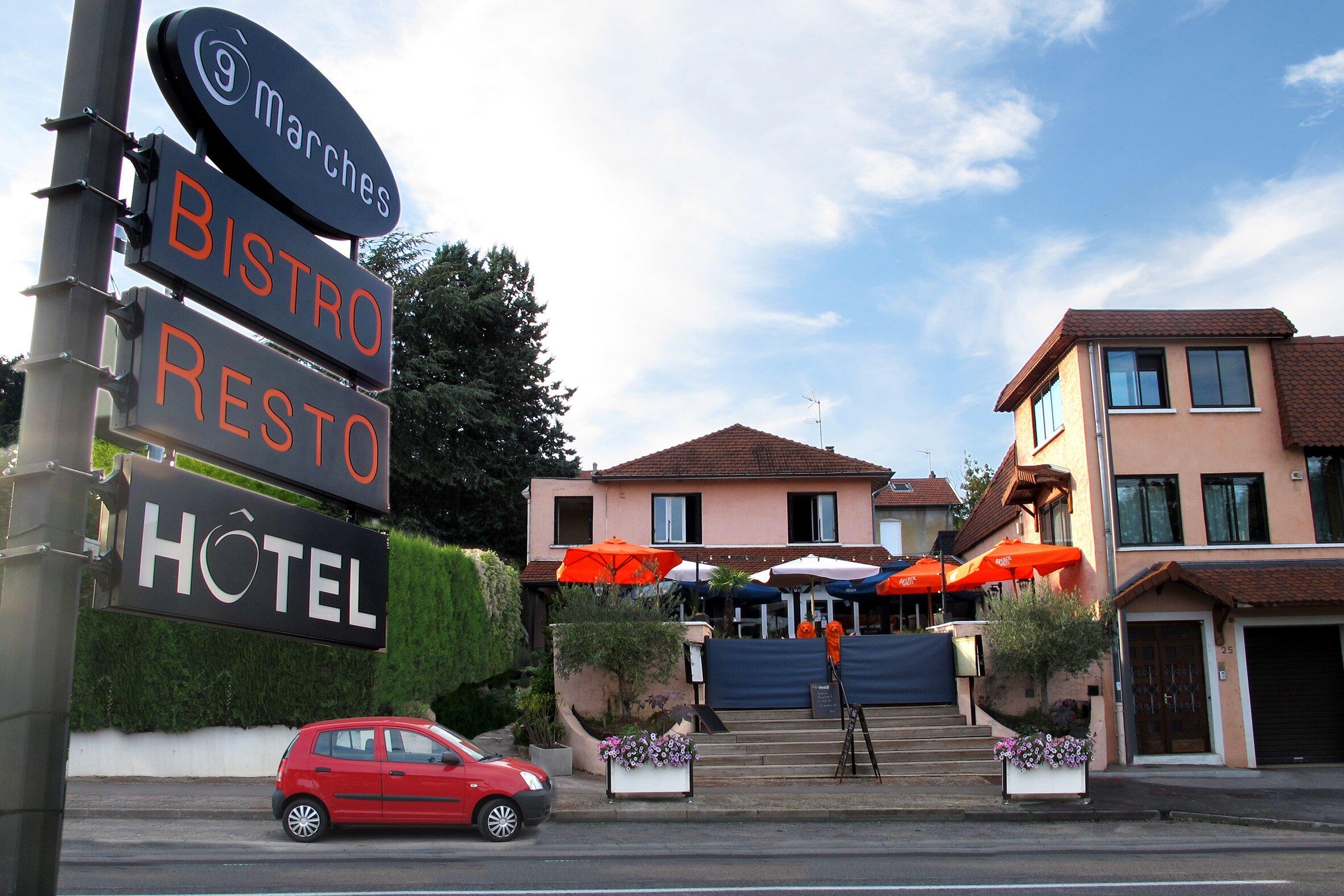 Hôtel Resto Bistro Ô9 Marches