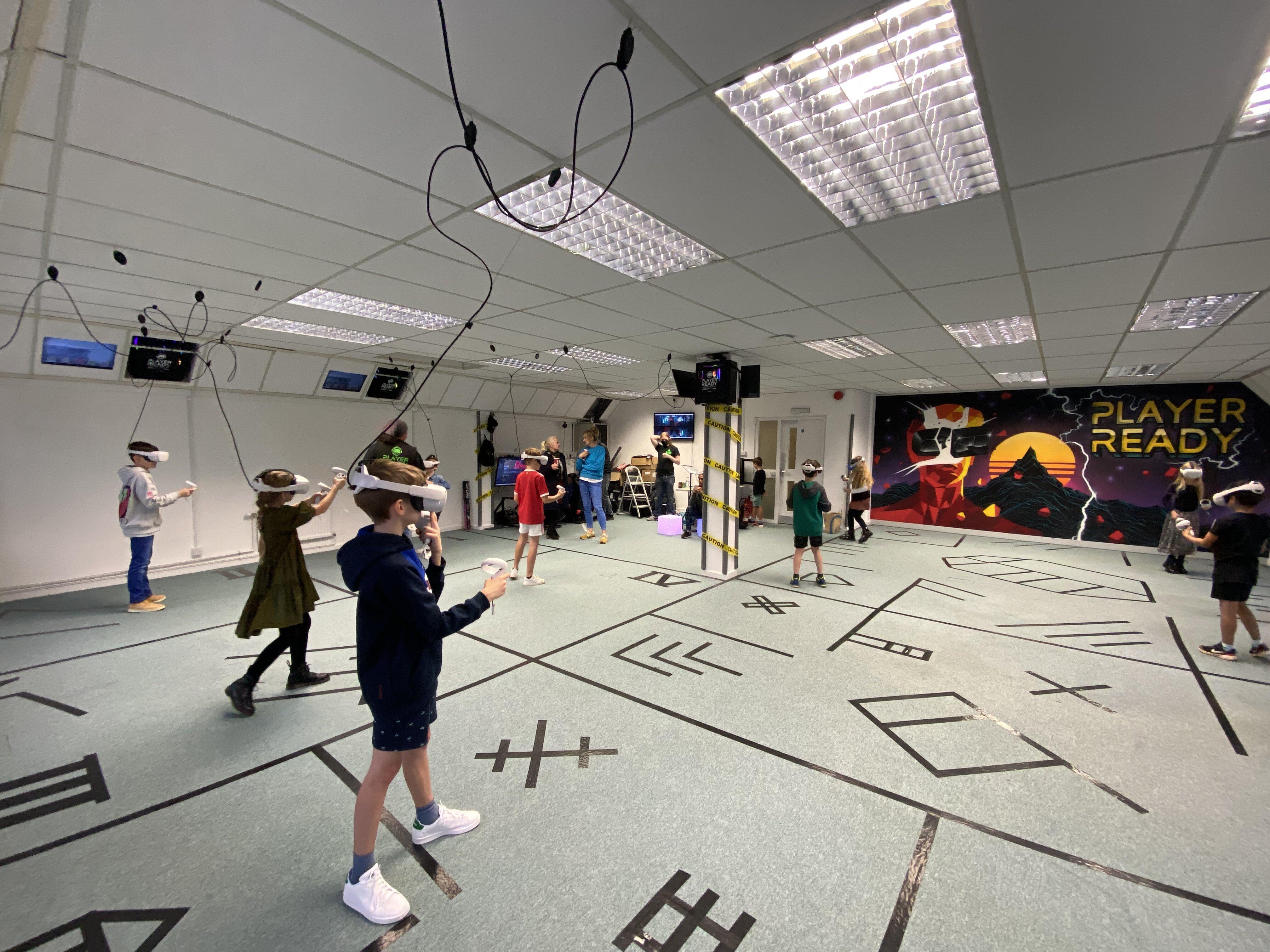 Player Ready Virtual Reality Gaming, Escape Rooms, Kids Clubs & LaserTag Taunton