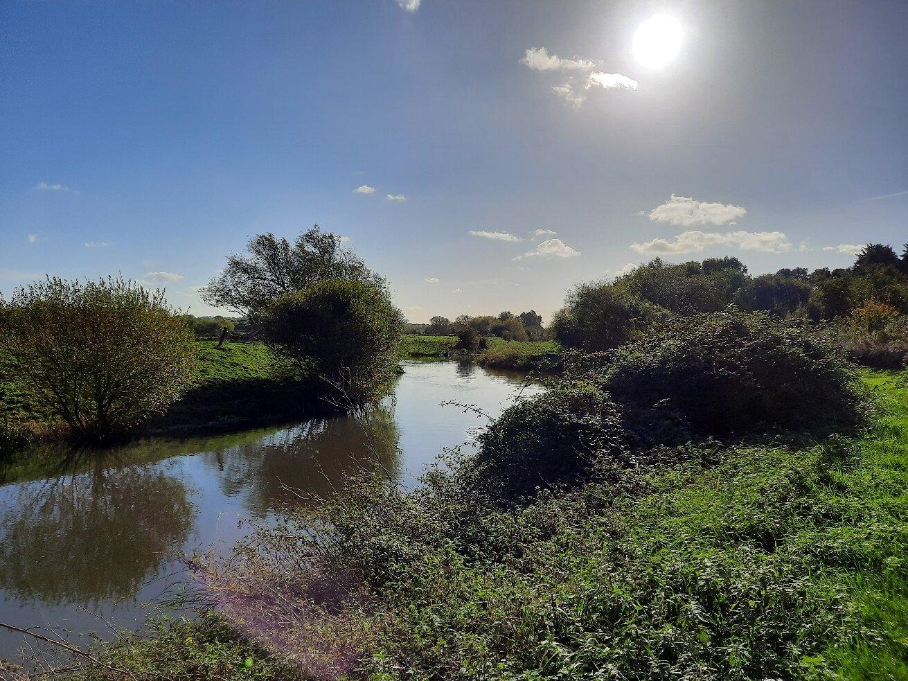 The Irlingborough To Ditchford Nene Way Walk.