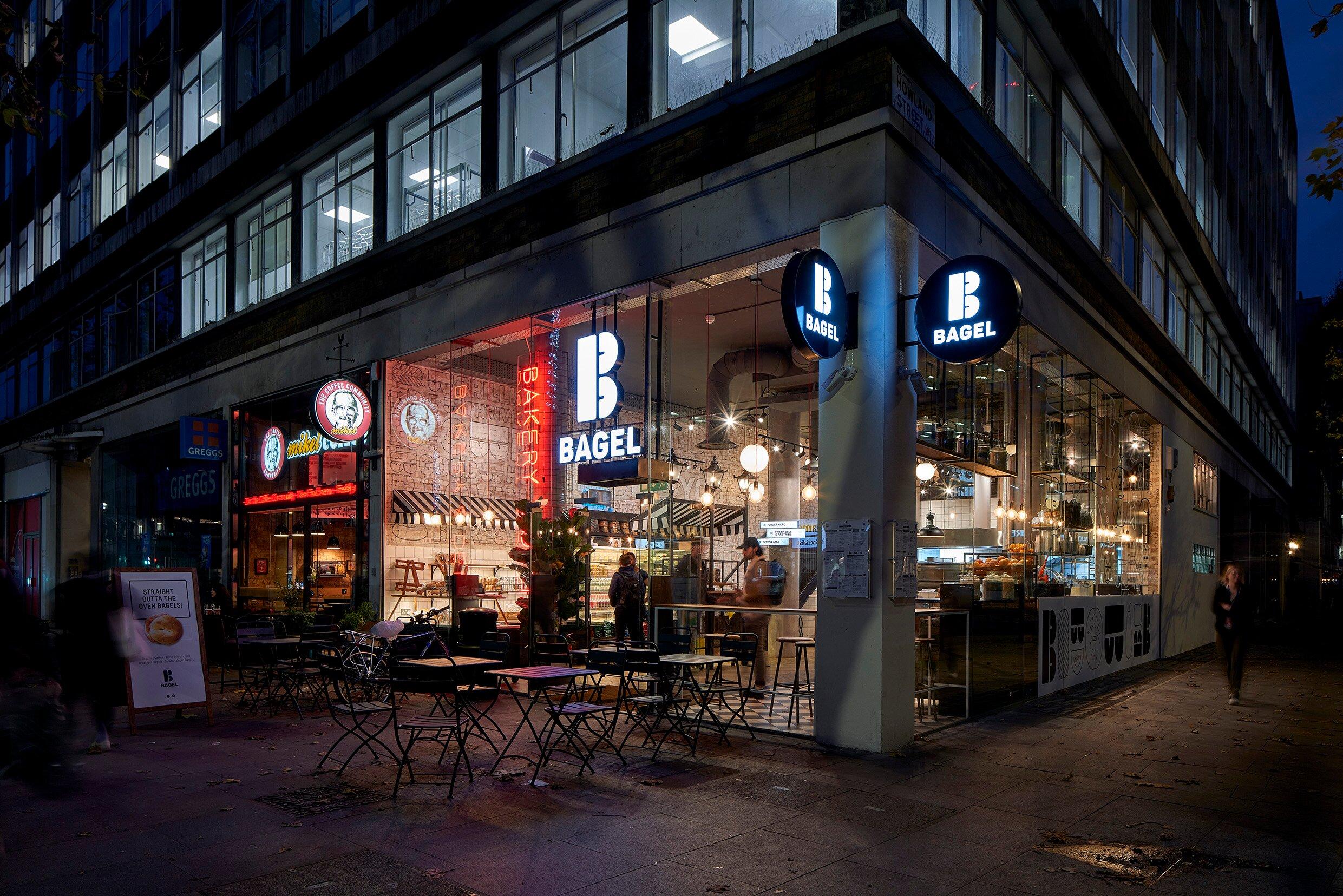 B Bagel Tottenham Court Road