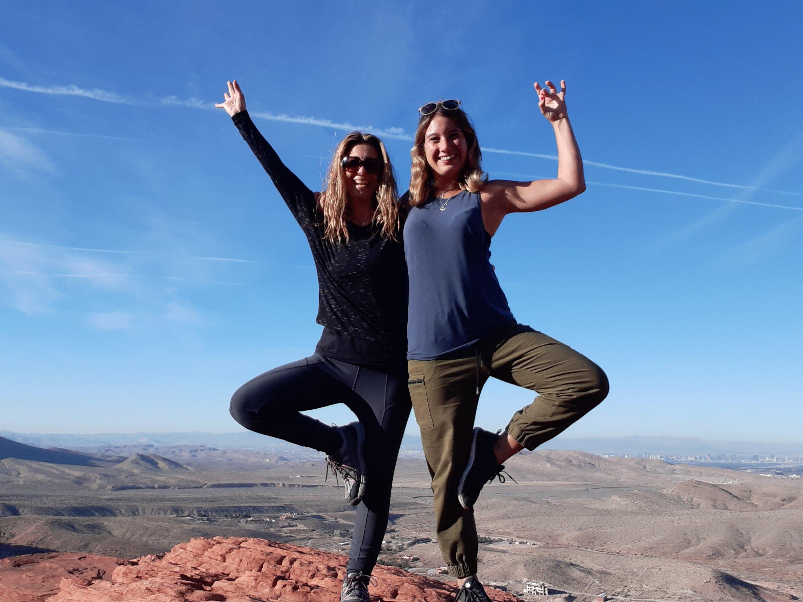 Red Rock Canyon Hiking And Yoga