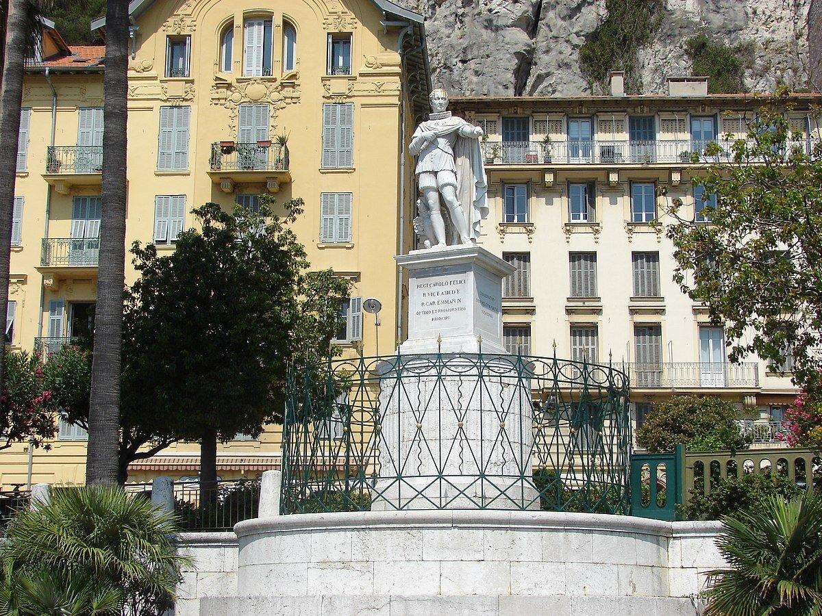 Statue de Charles Felix de Savoie