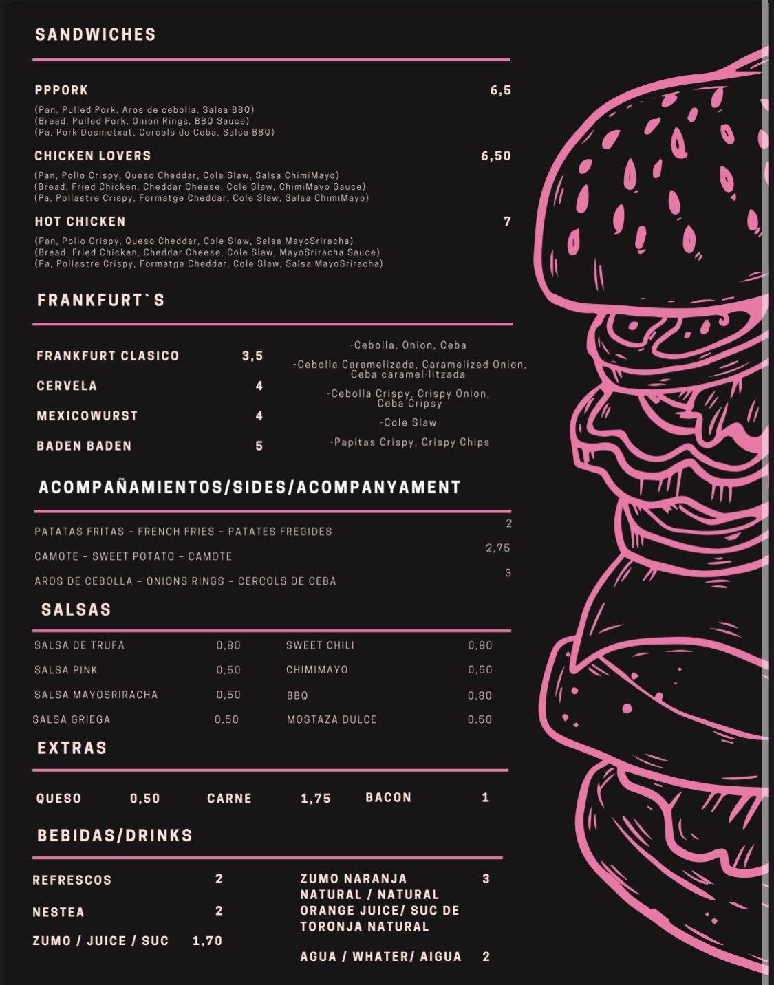 Pink Buda Burger And Bar