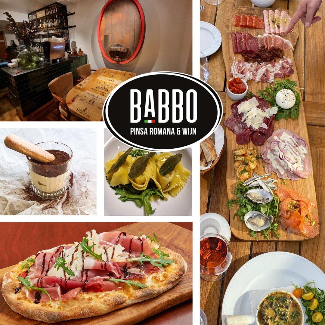 Babbo pinsa Romana & wijn