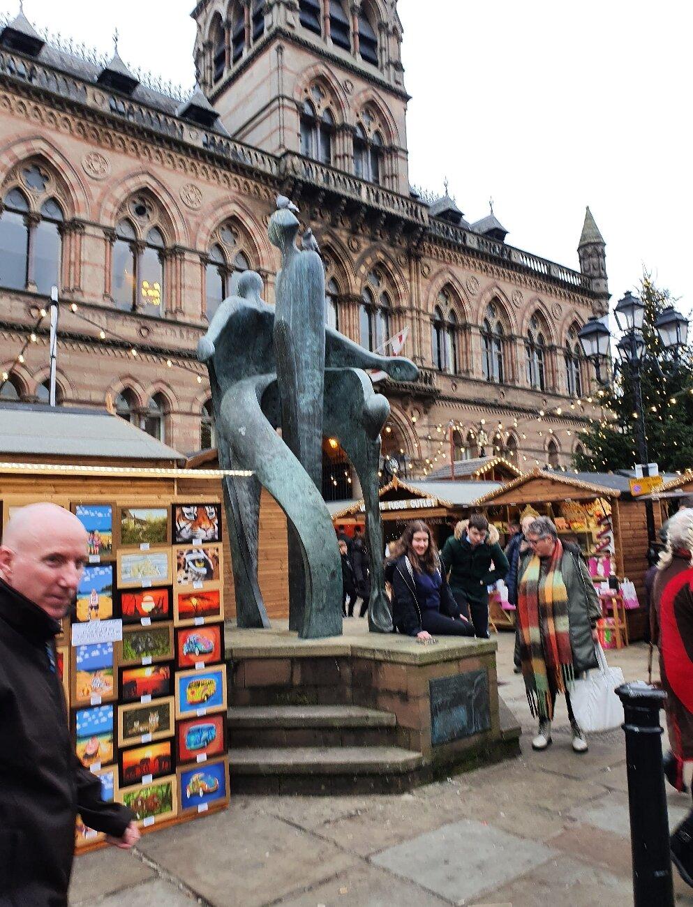 The Celebration of Chester Sculpture