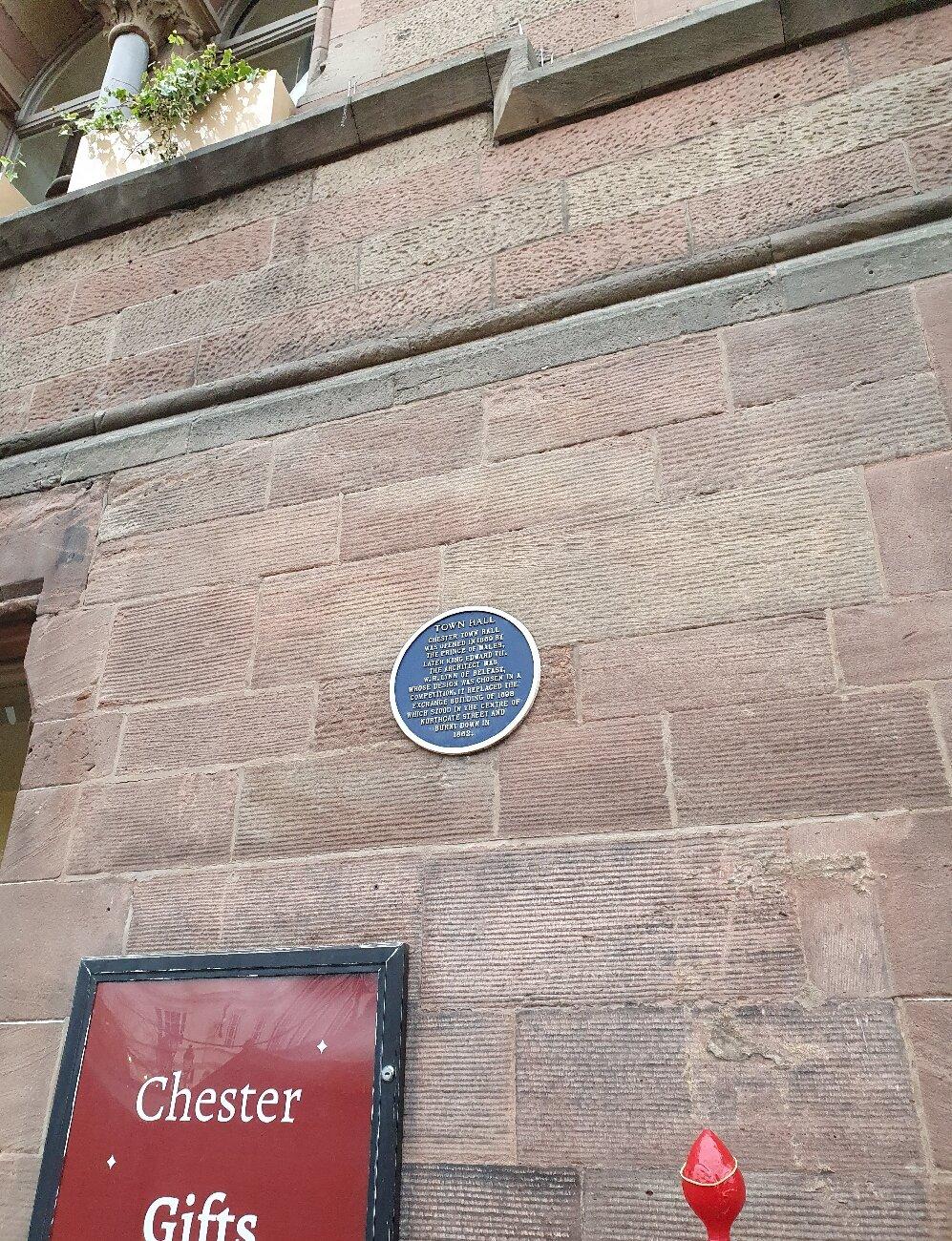 Town Hall Blue Plaque