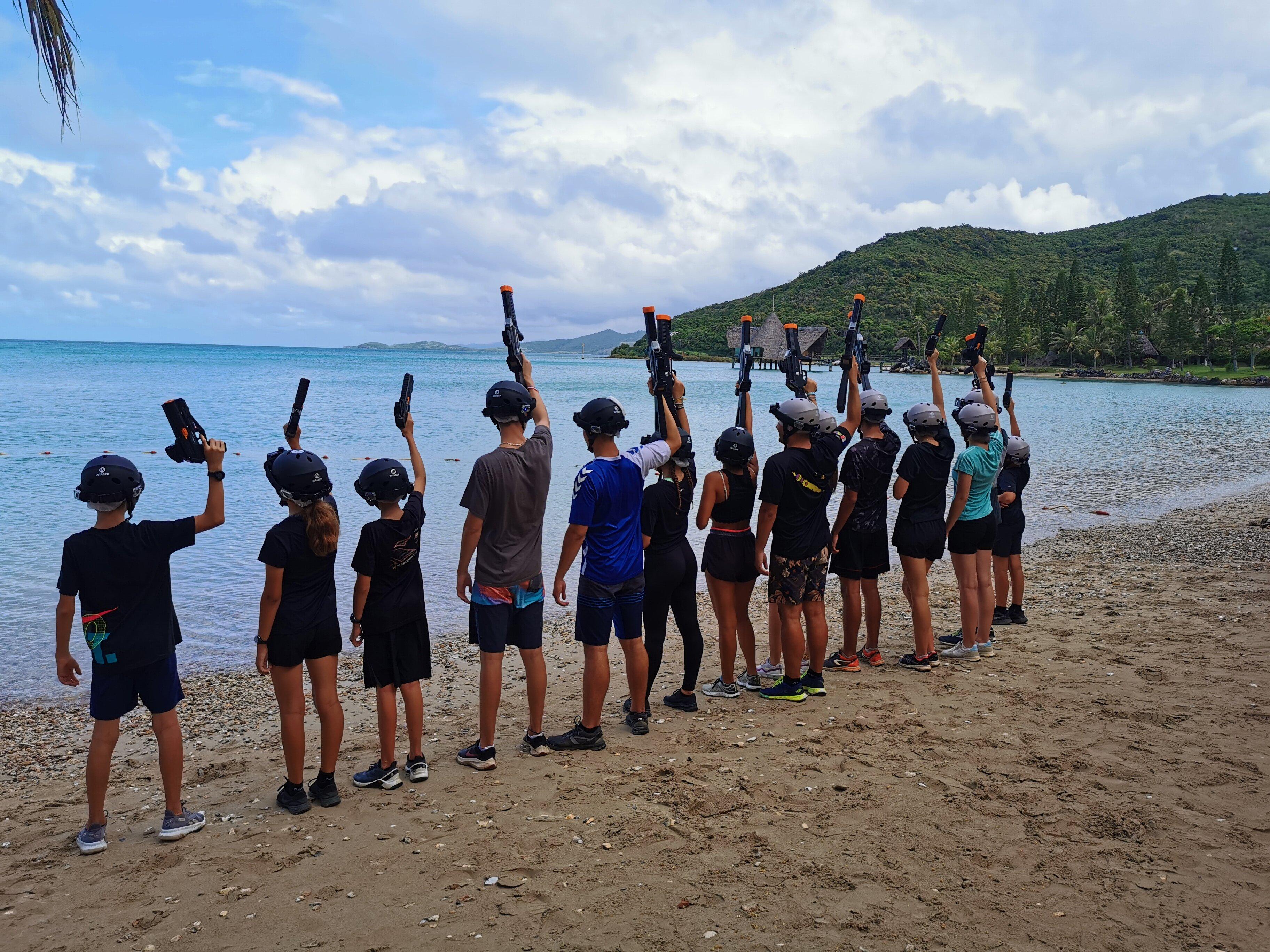 Lasertag Du Kuendu Beach