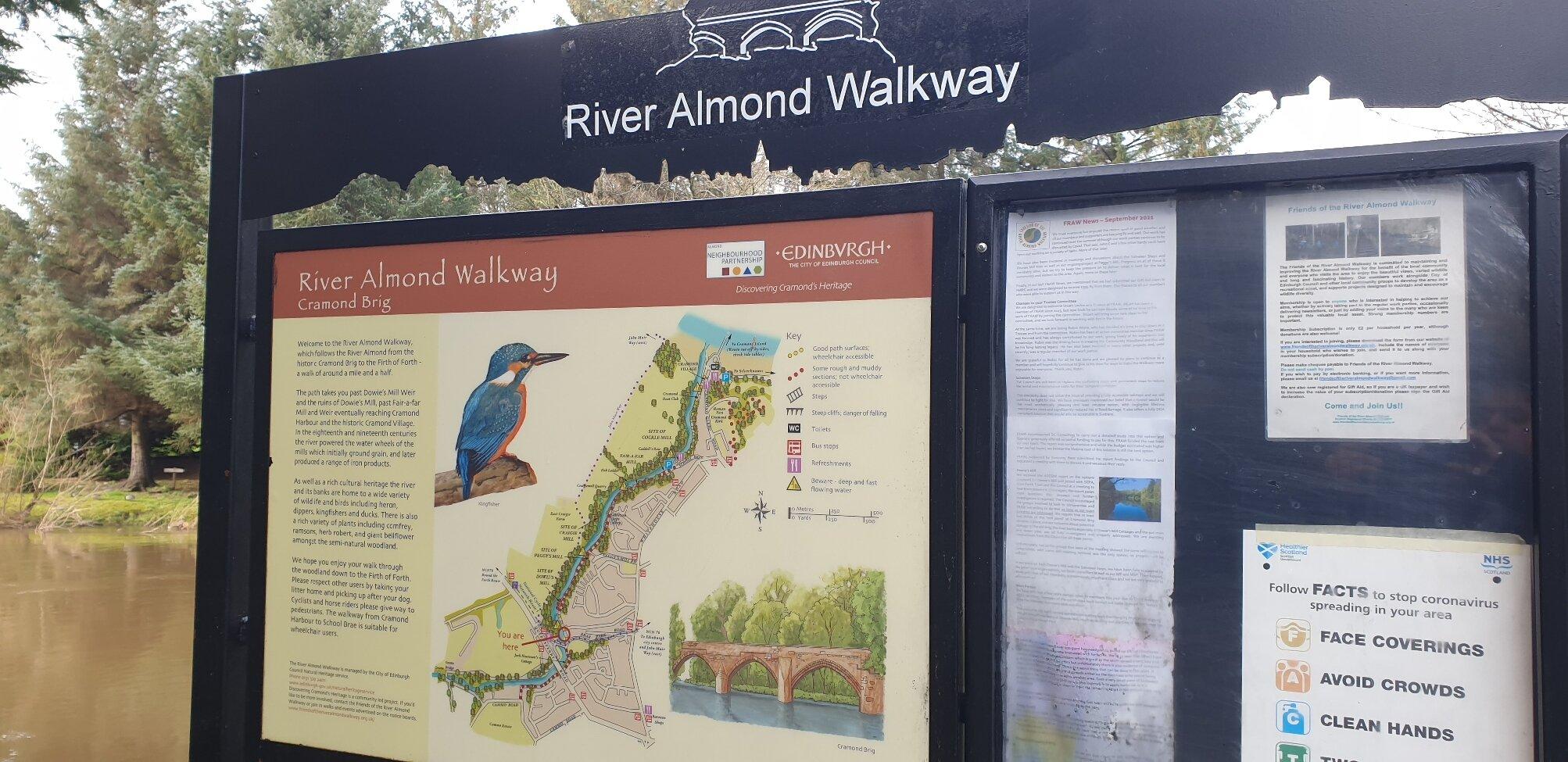 River Almond Walkway