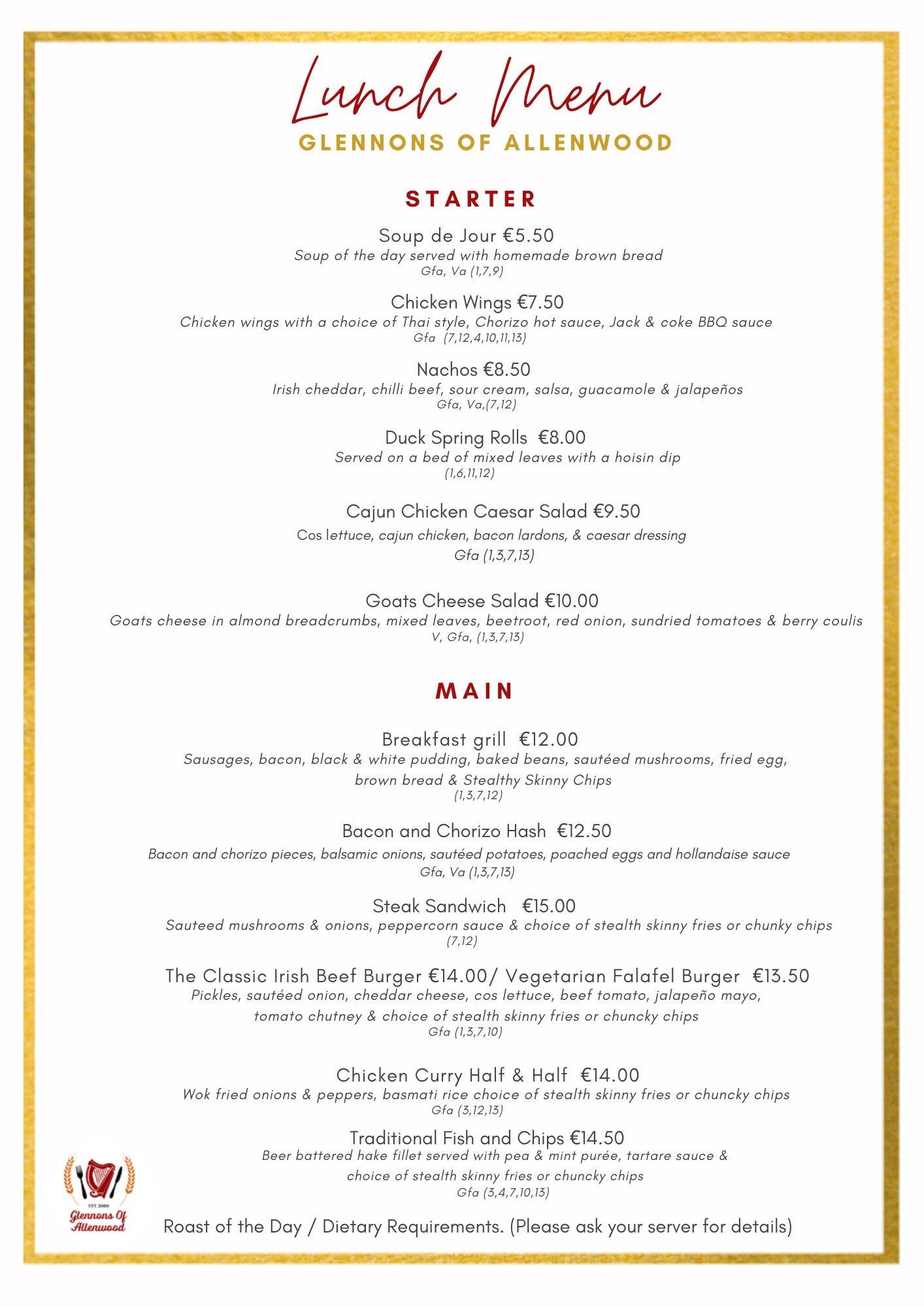 Glennons Of Allenwood