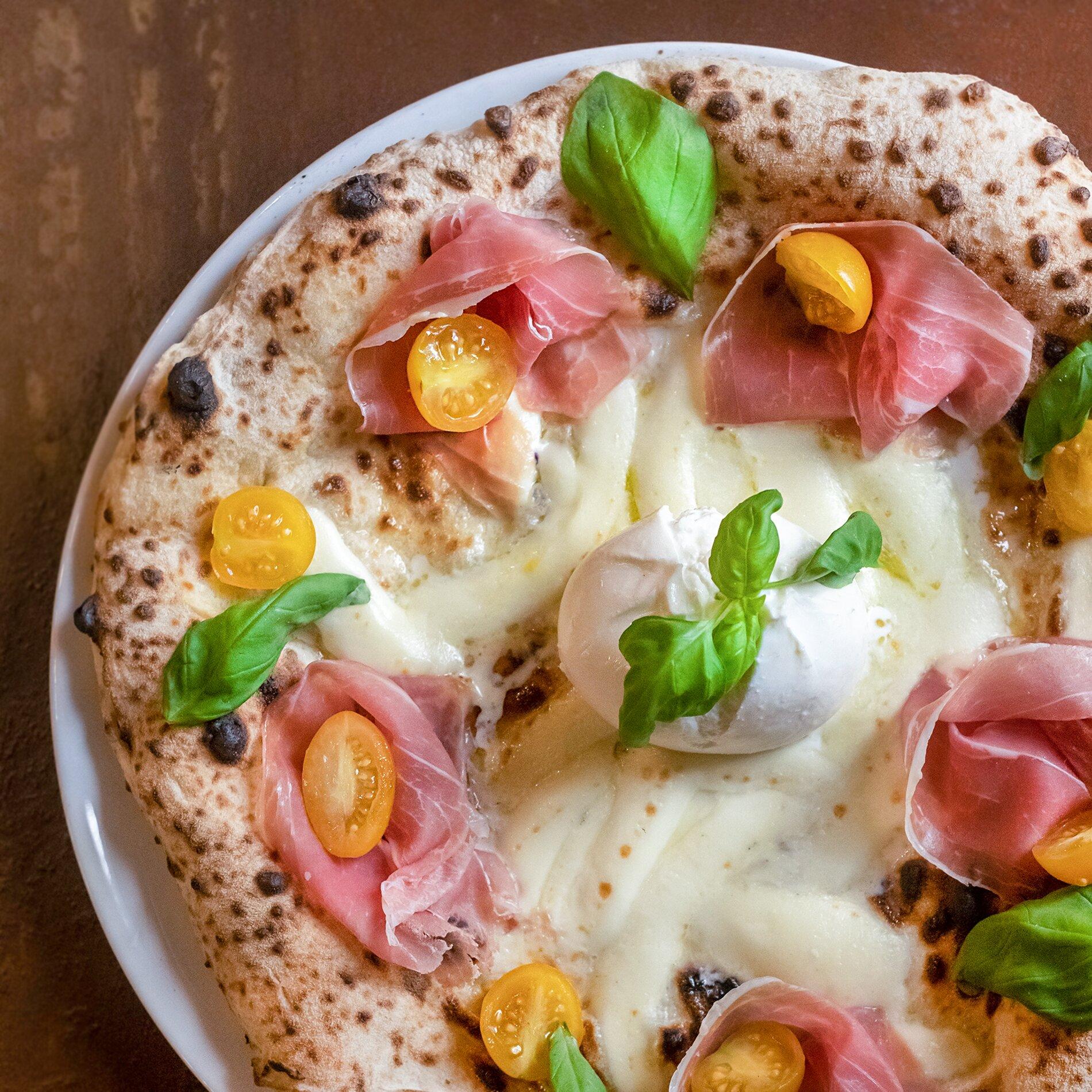 Organic Pizza and Food