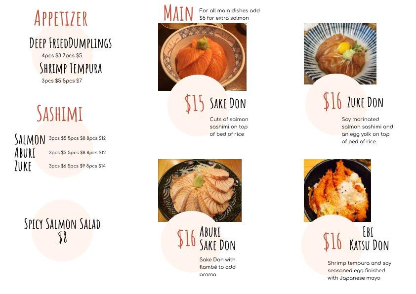 Tricity Japanese Salmon Bowl