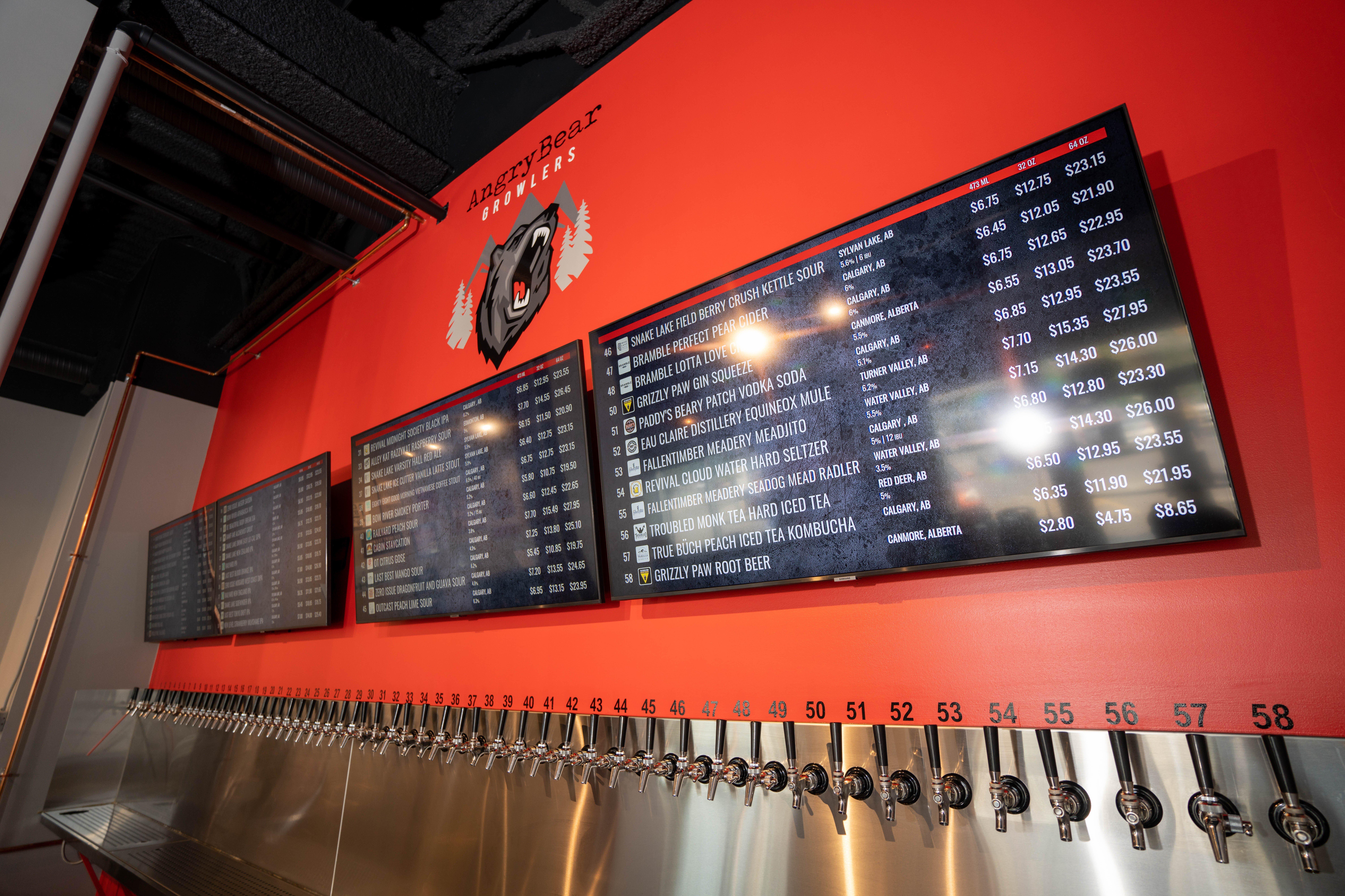 Angry Bear Growlers & Taproom Airdrie