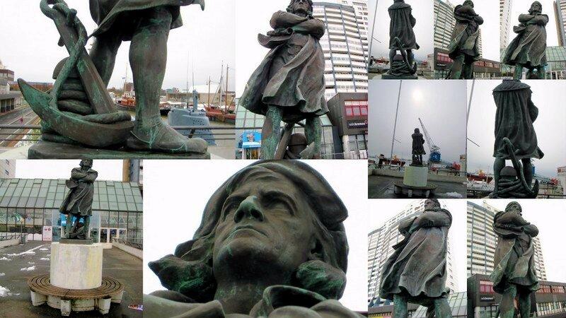 Columbus Denkmal In Bremerhaven